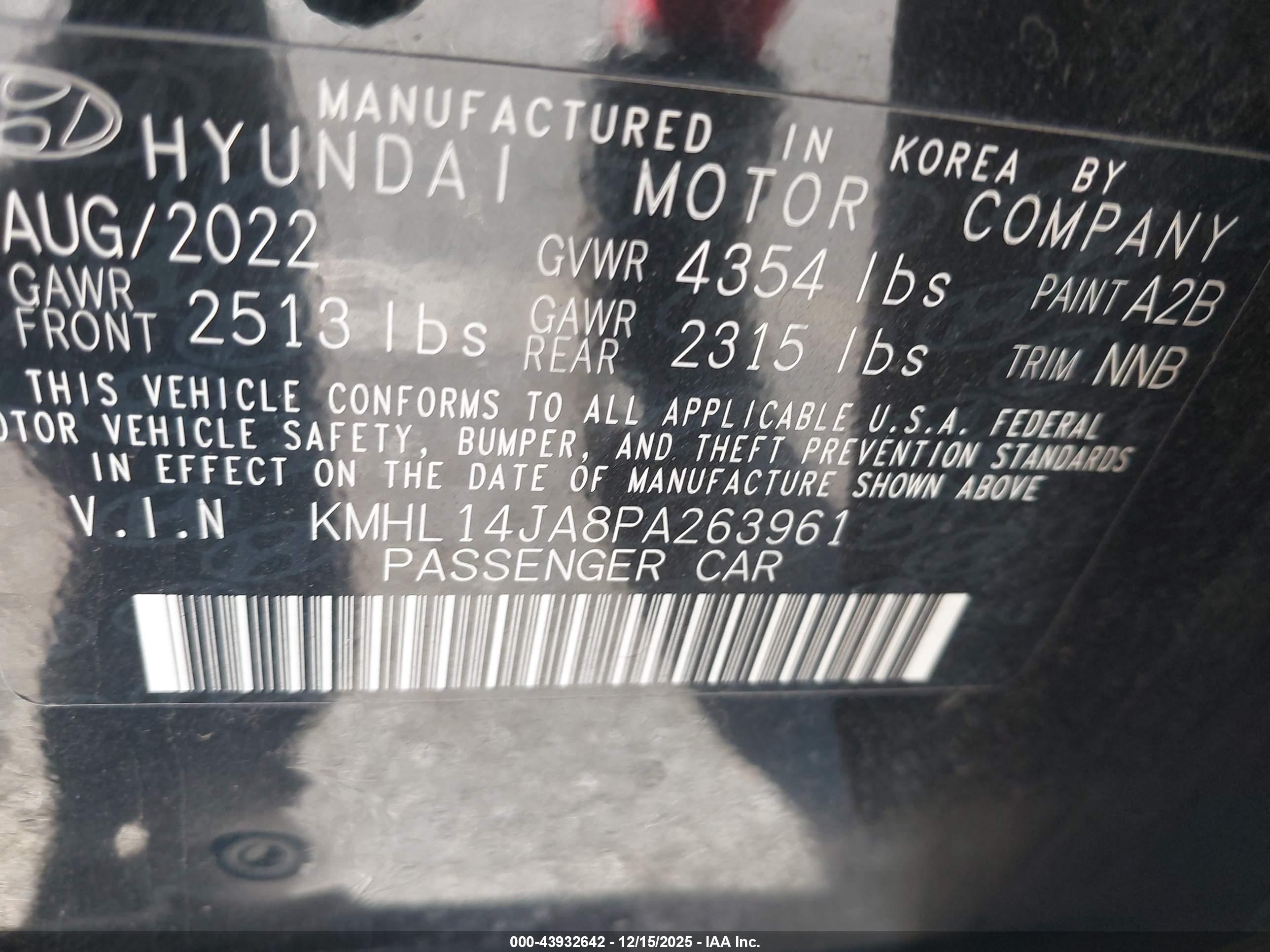 HYUNDAI SONATA image 9