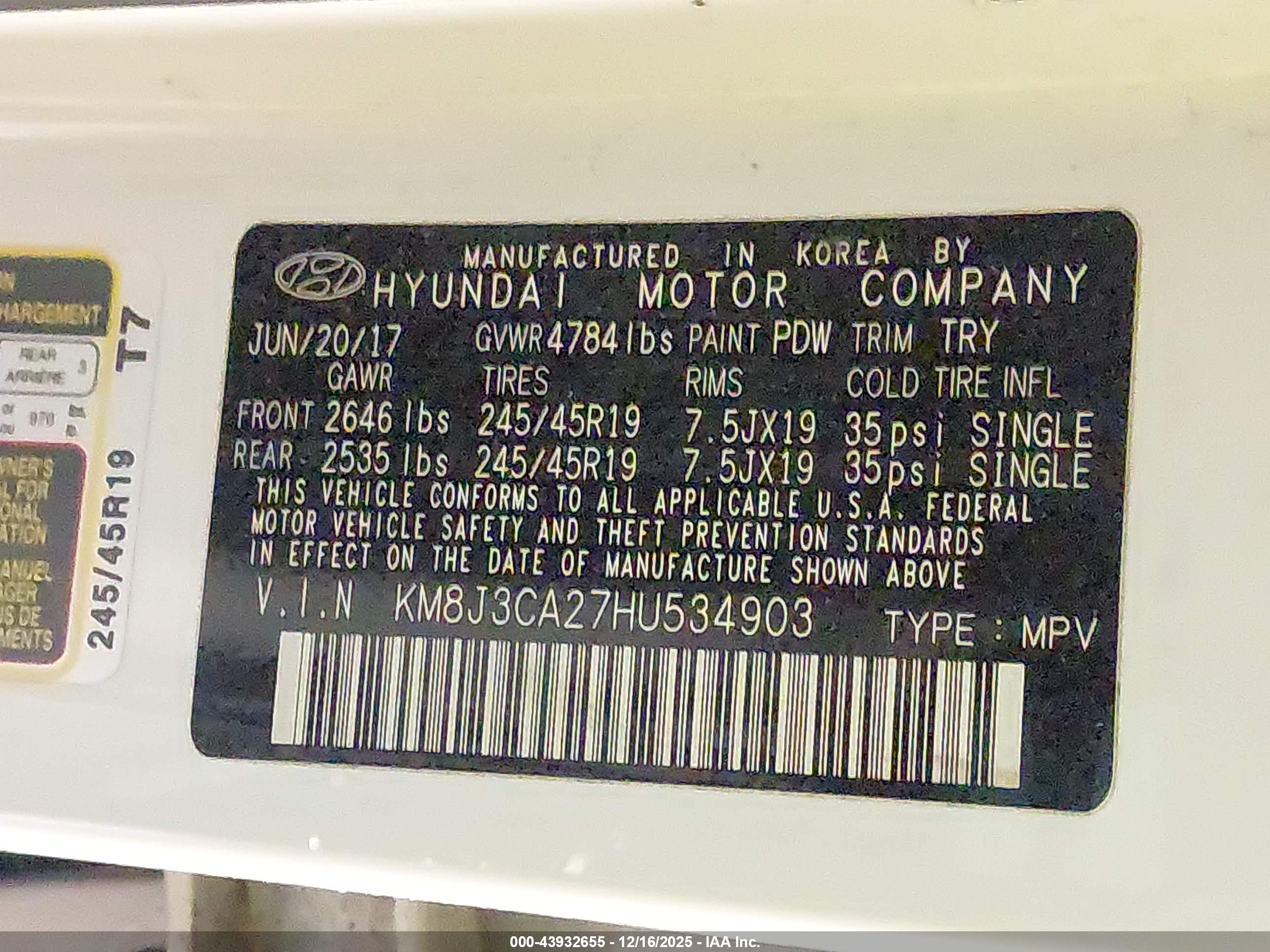 HYUNDAI TUCSON image 9