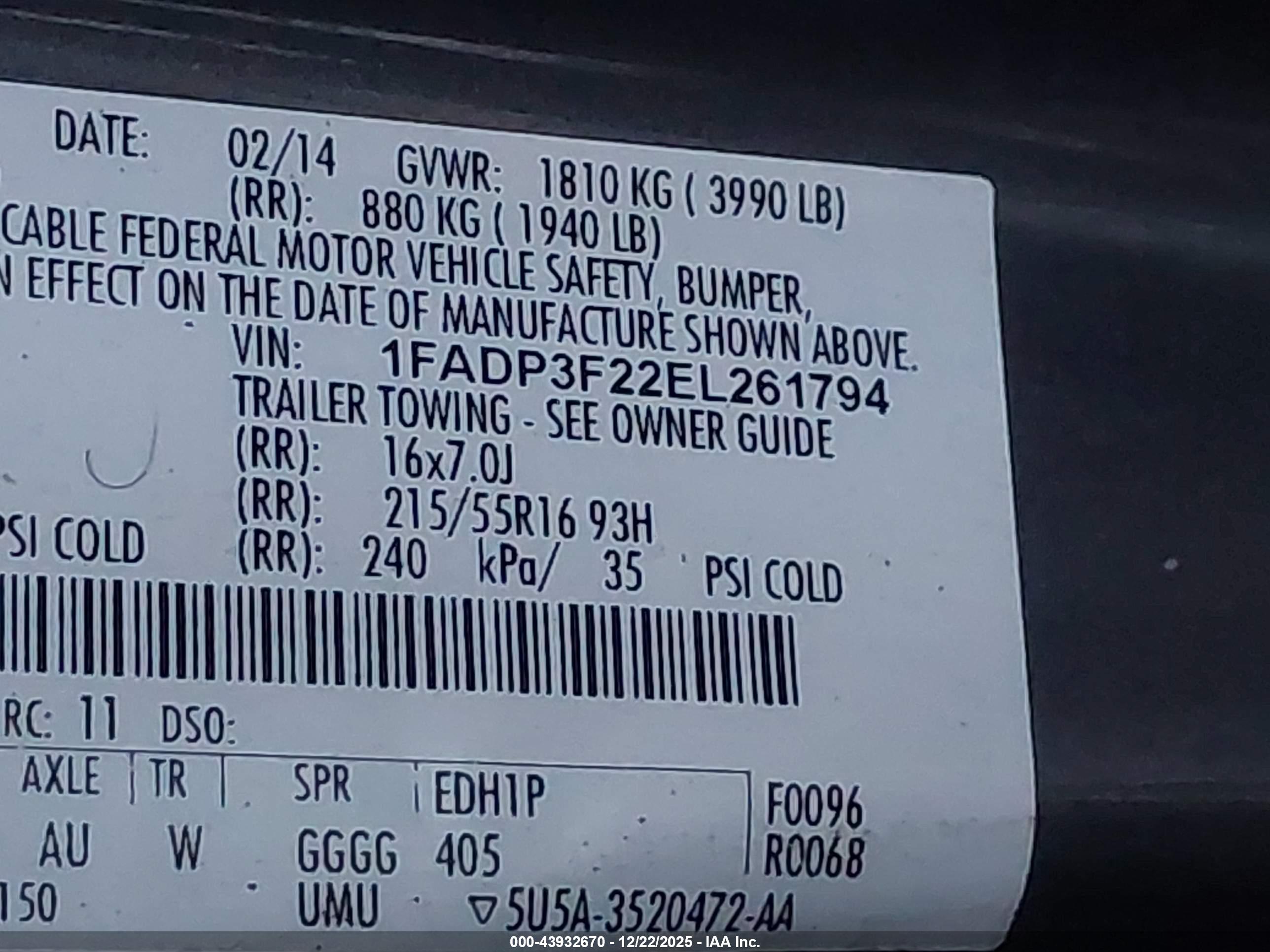 FORD FOCUS image 9