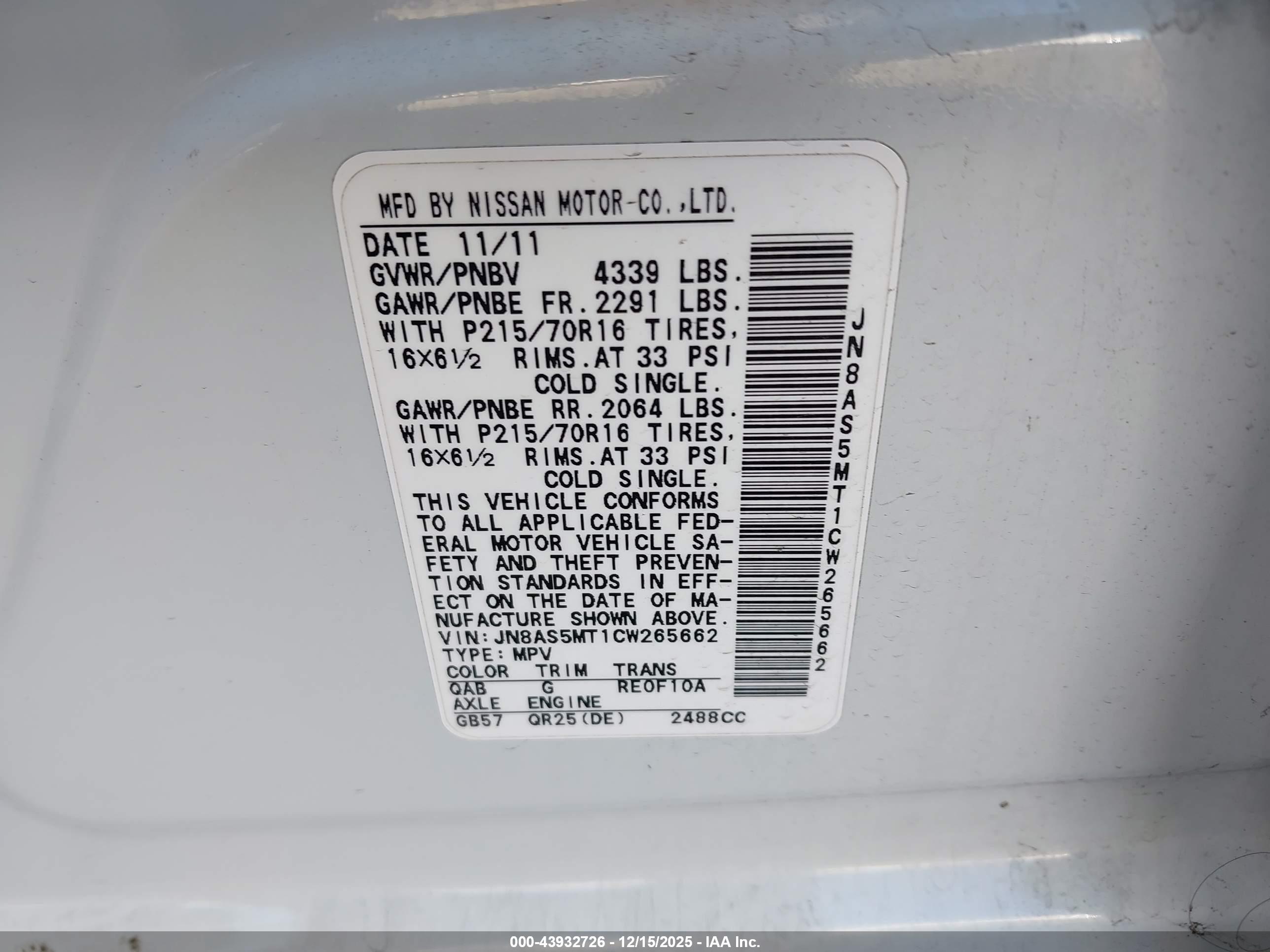 NISSAN ROGUE image 9