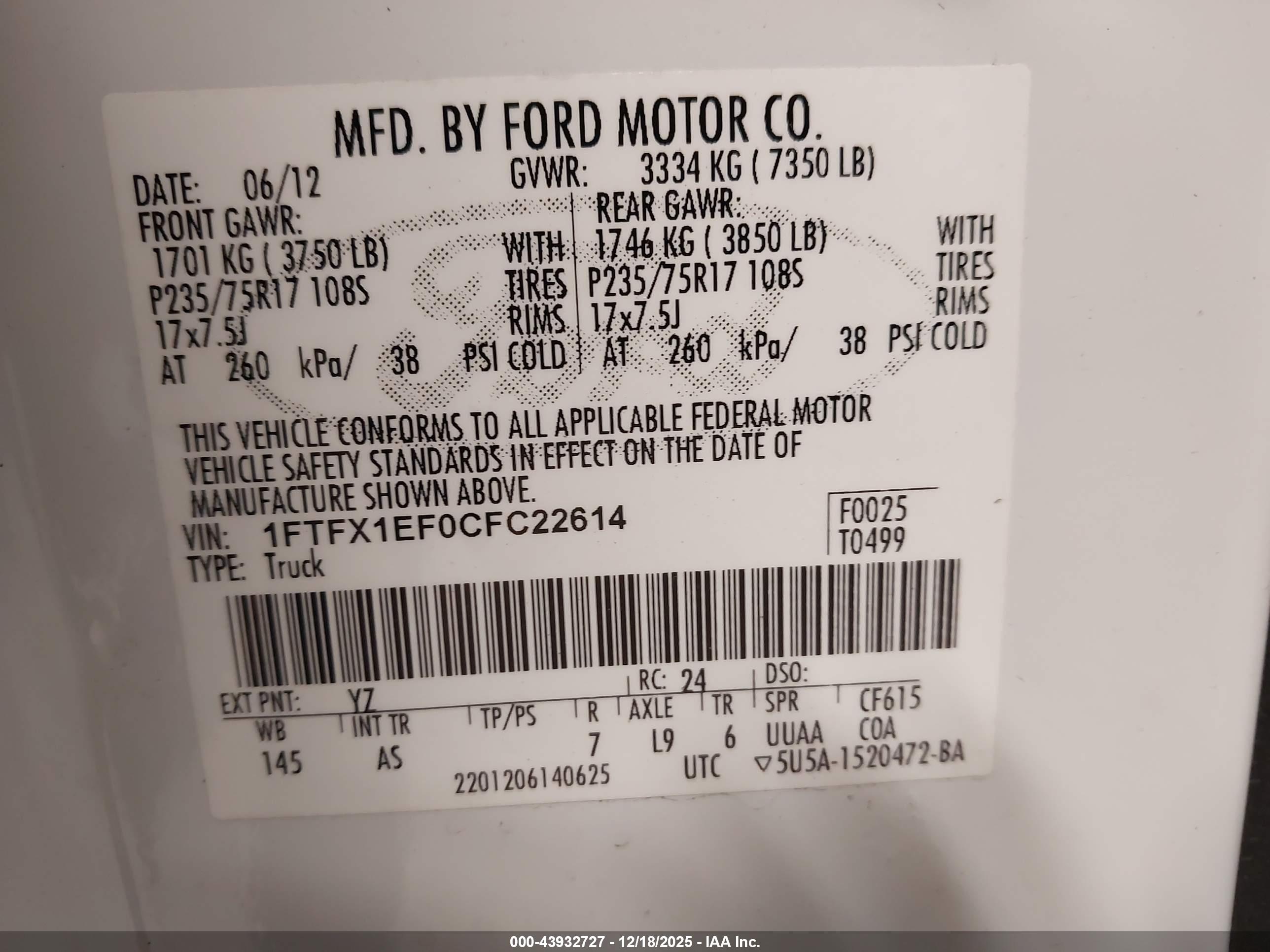 FORD F-150 image 9