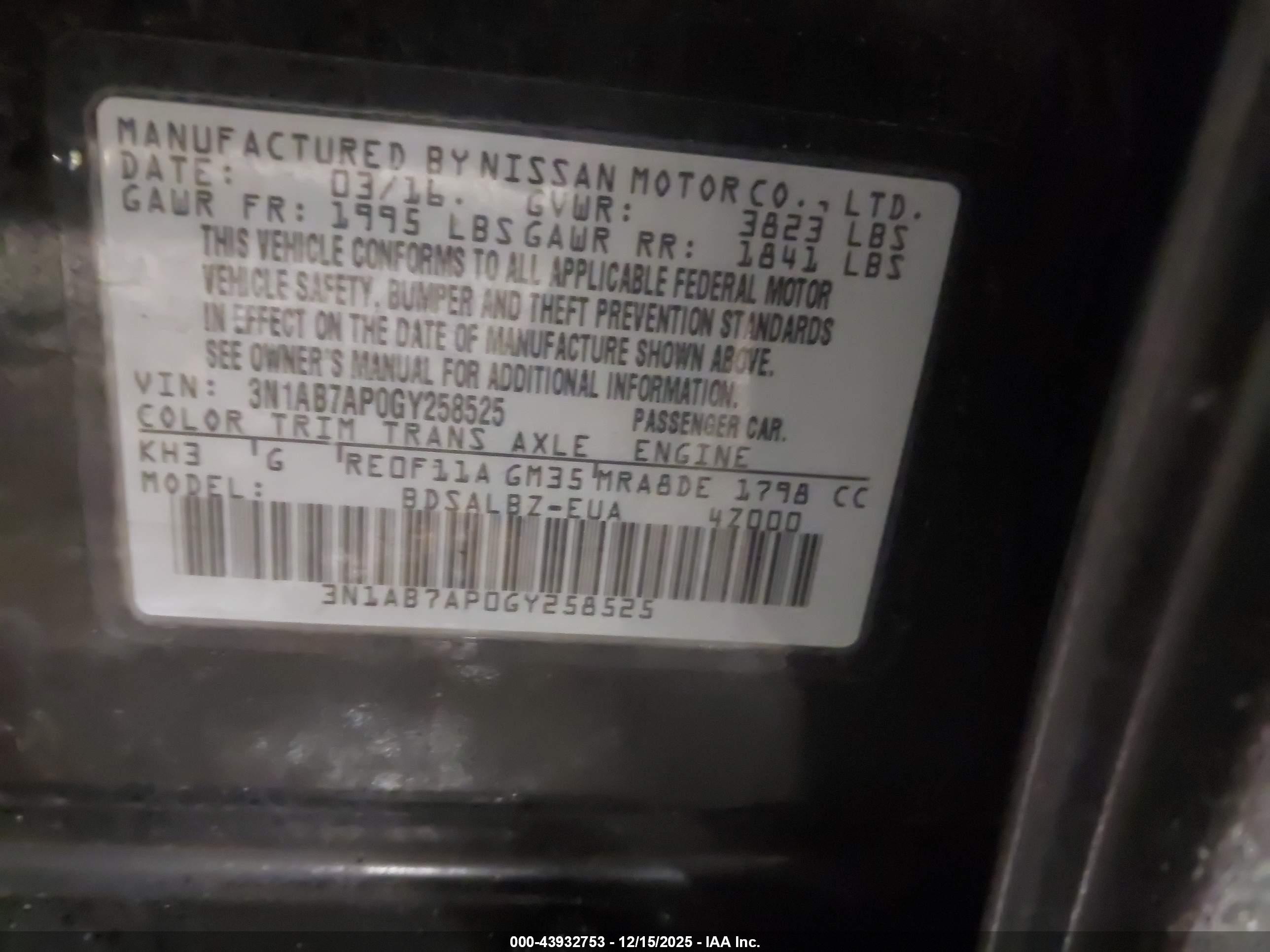NISSAN SENTRA image 9