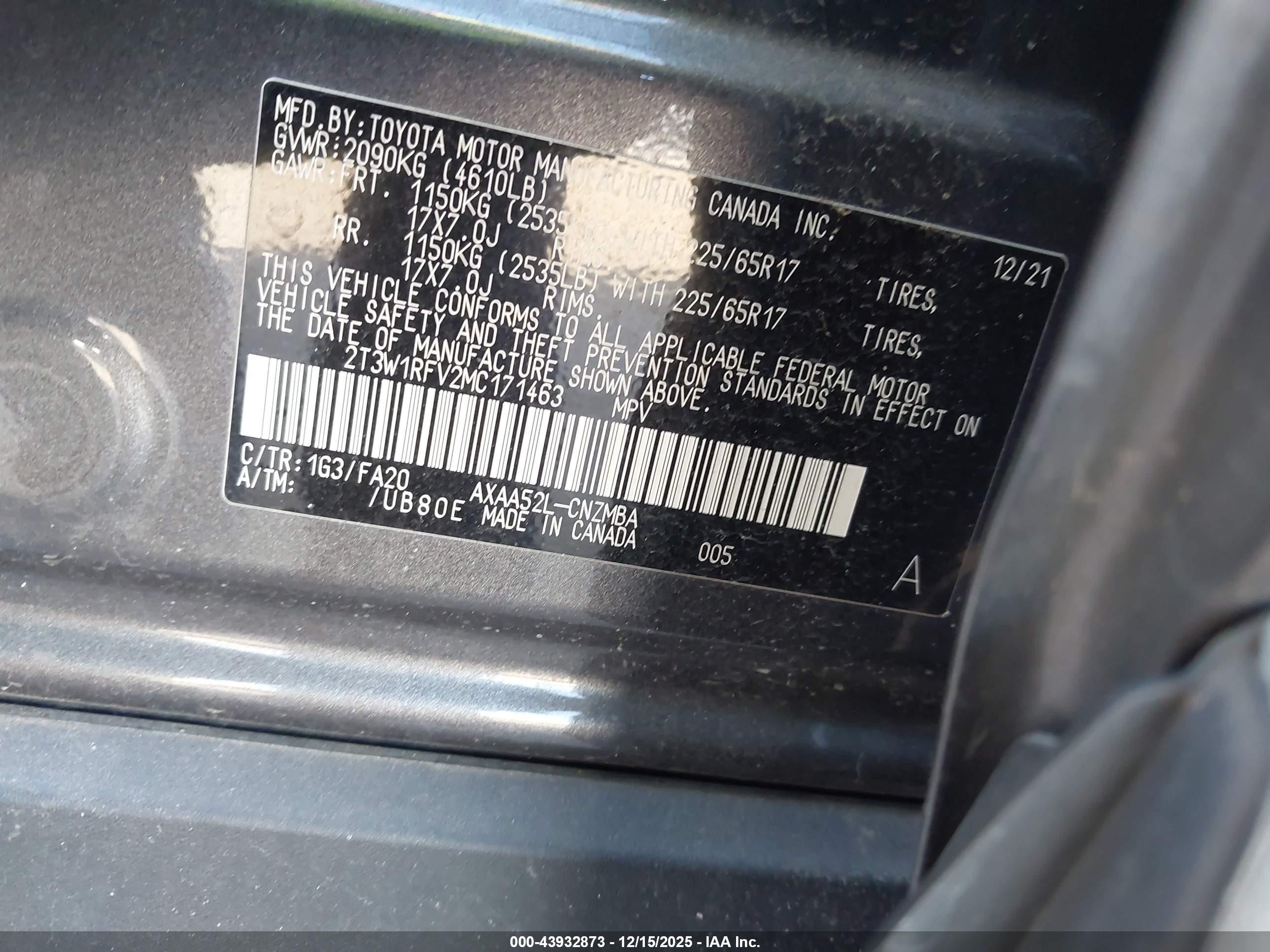 TOYOTA RAV4 image 9