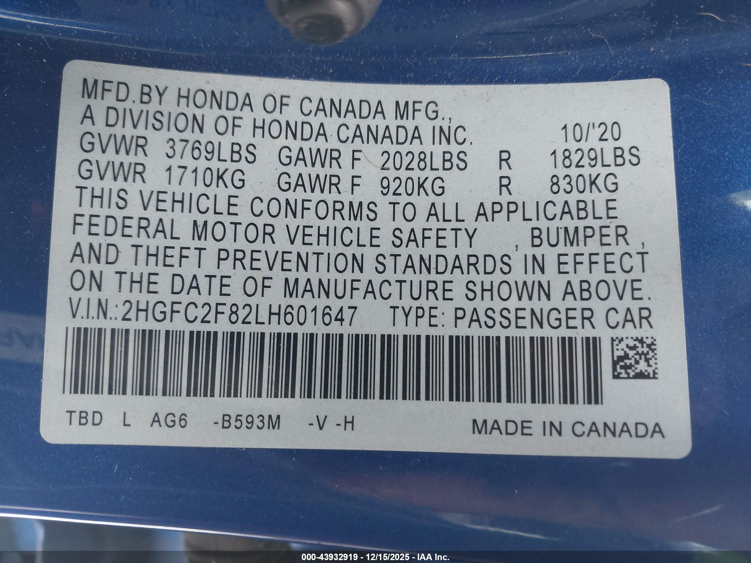 HONDA CIVIC image 9