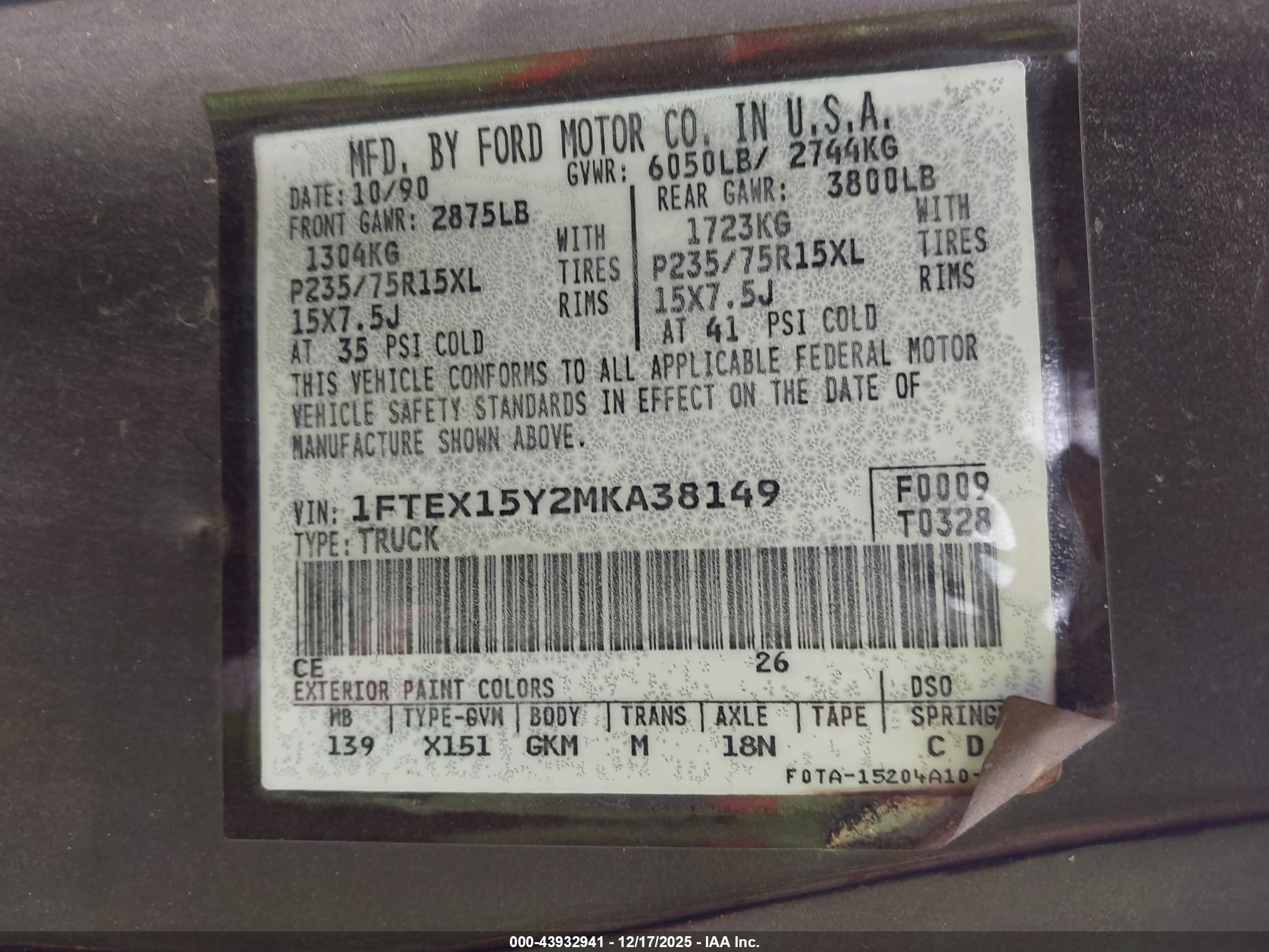 FORD F150 image 9