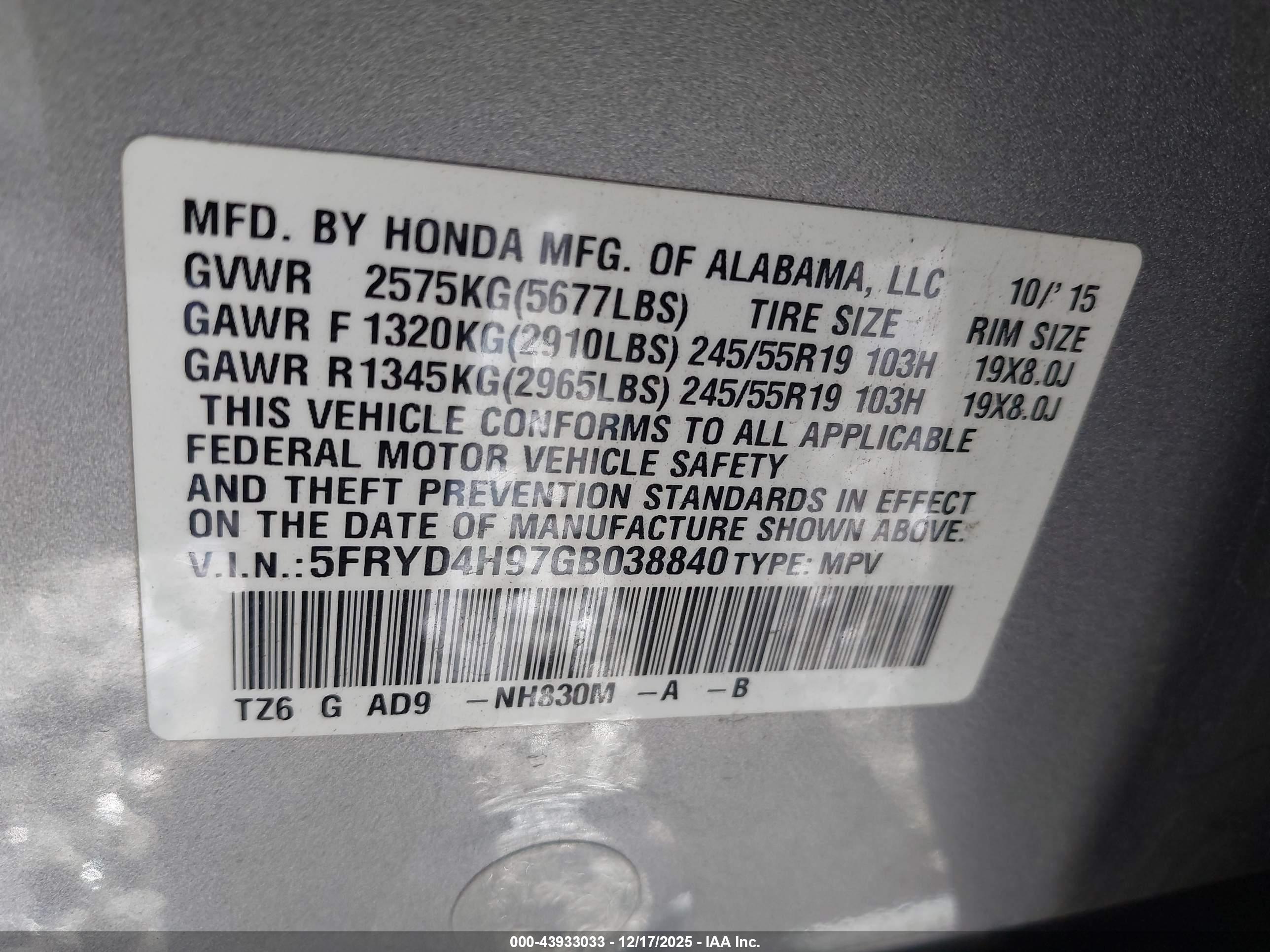 ACURA MDX image 9