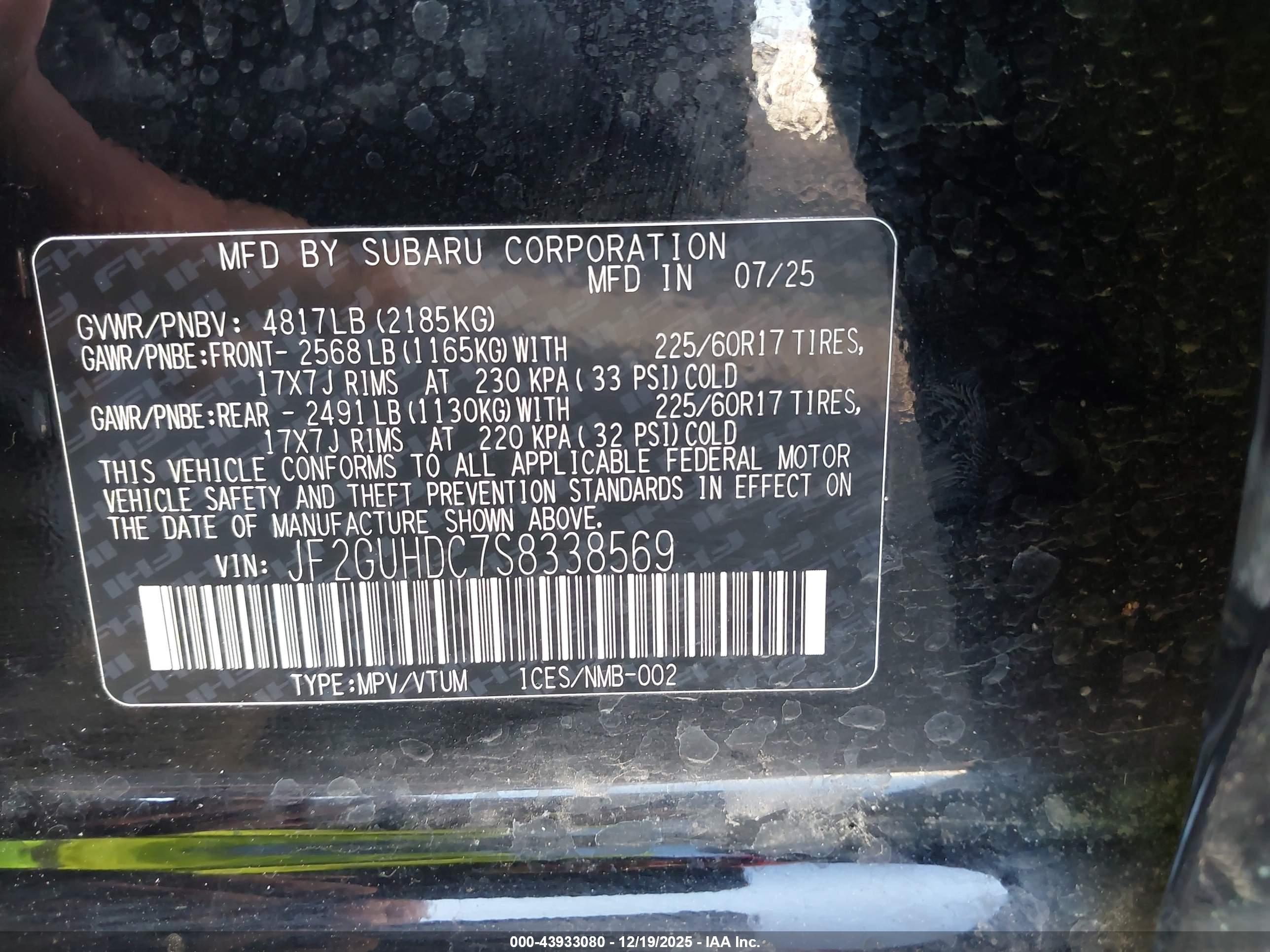 SUBARU CROSSTREK image 9