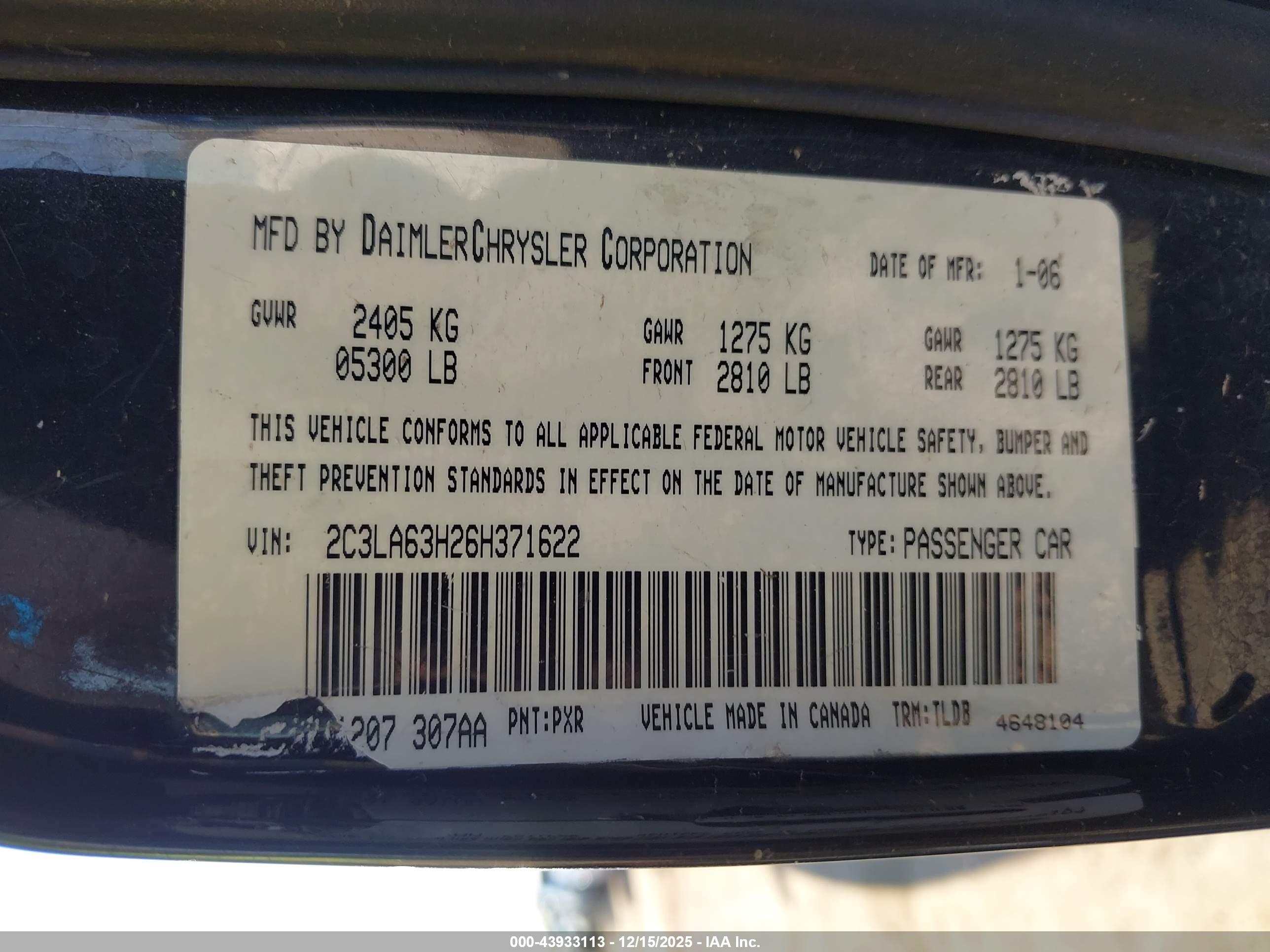 CHRYSLER 300C image 9