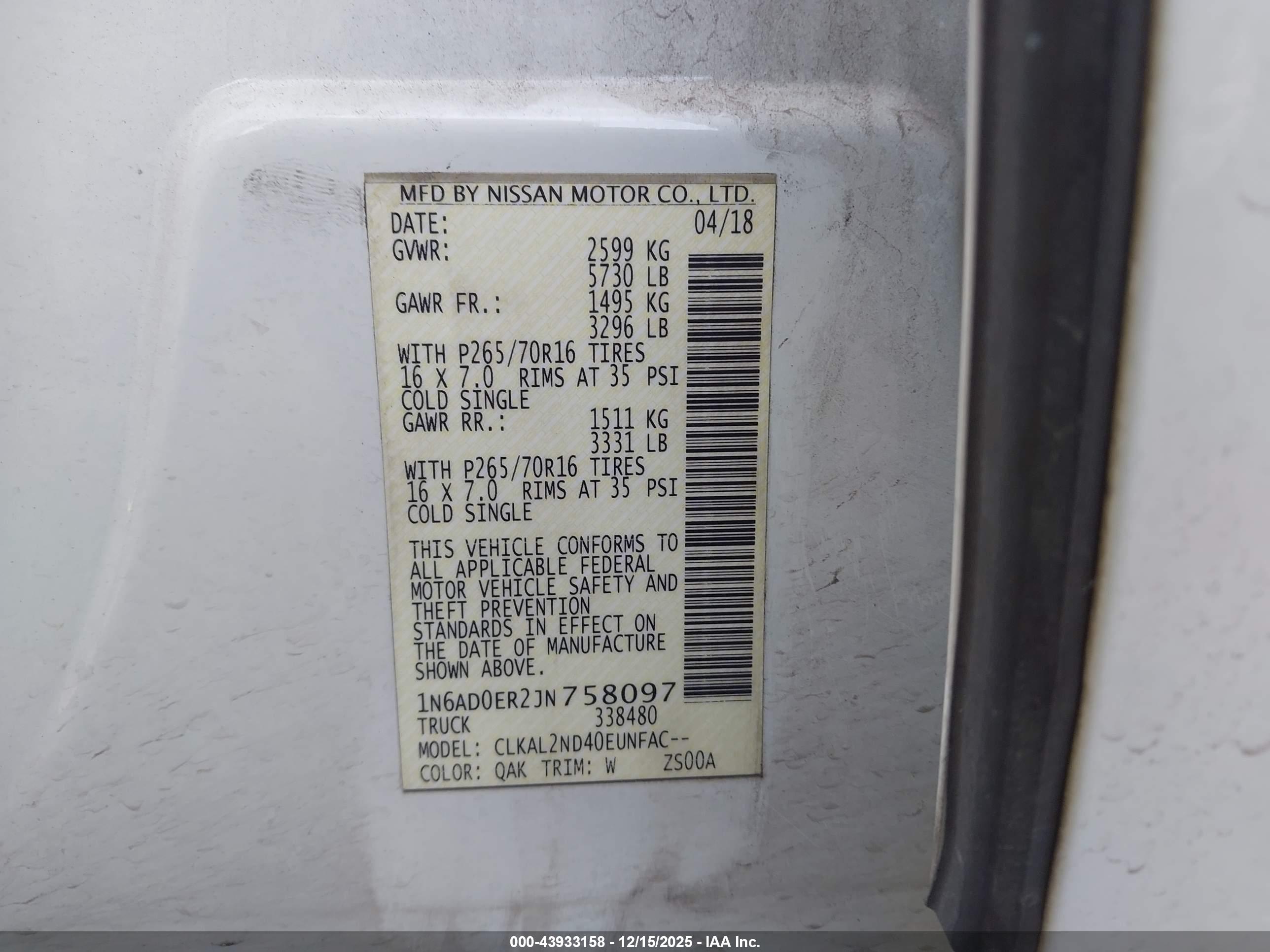 NISSAN FRONTIER image 9