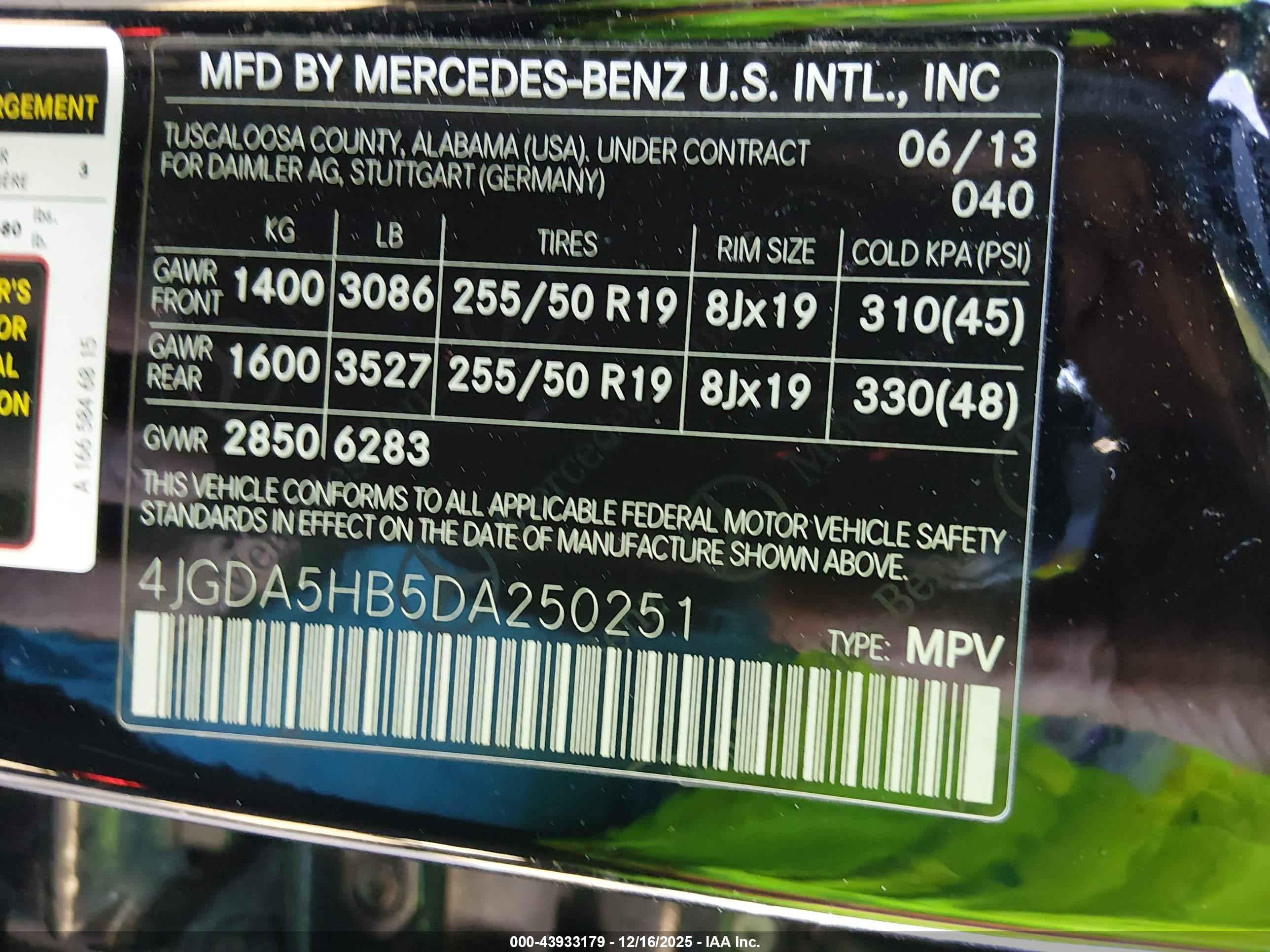 MERCEDES-BENZ ML image 9