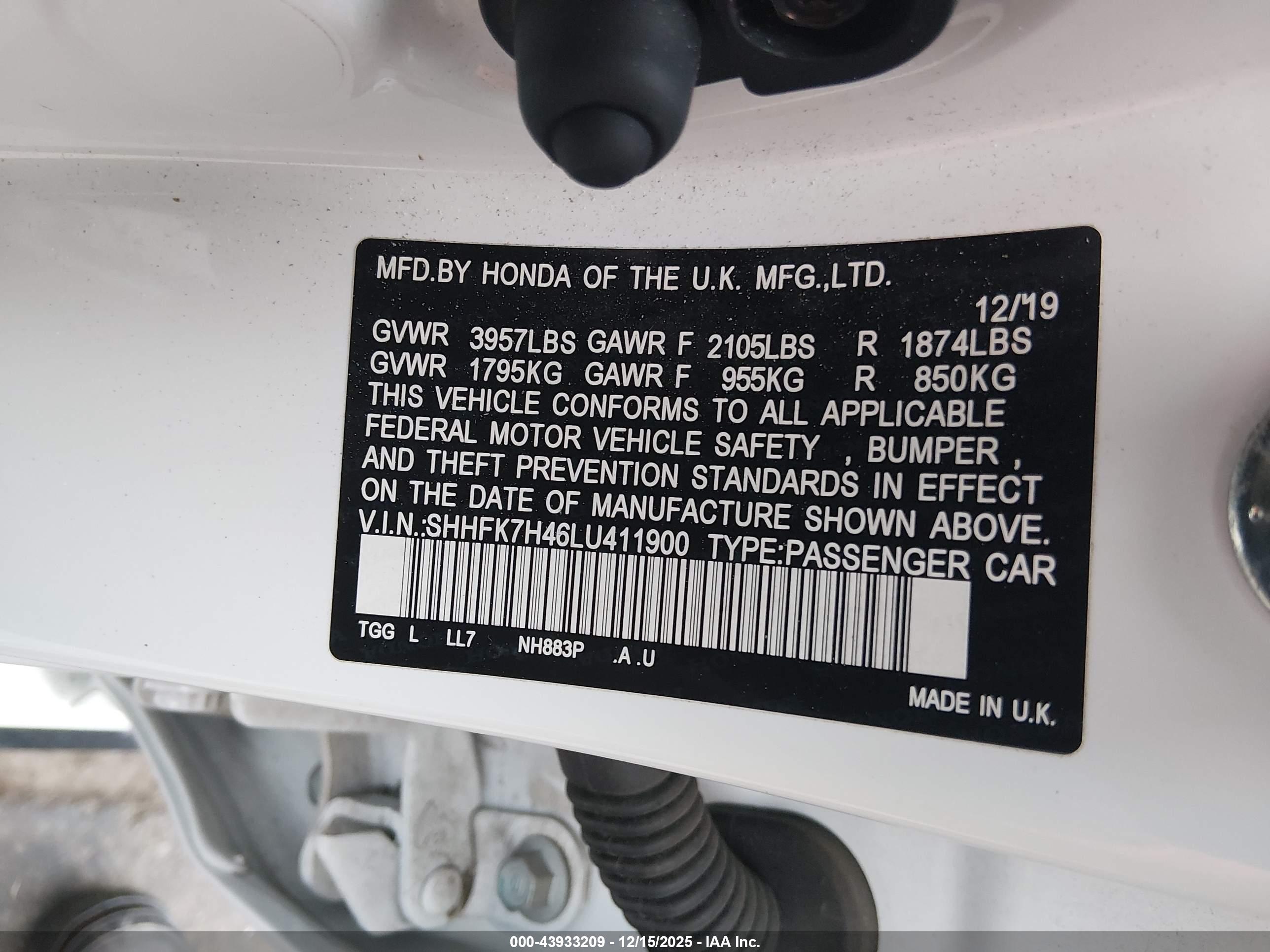 HONDA CIVIC image 9