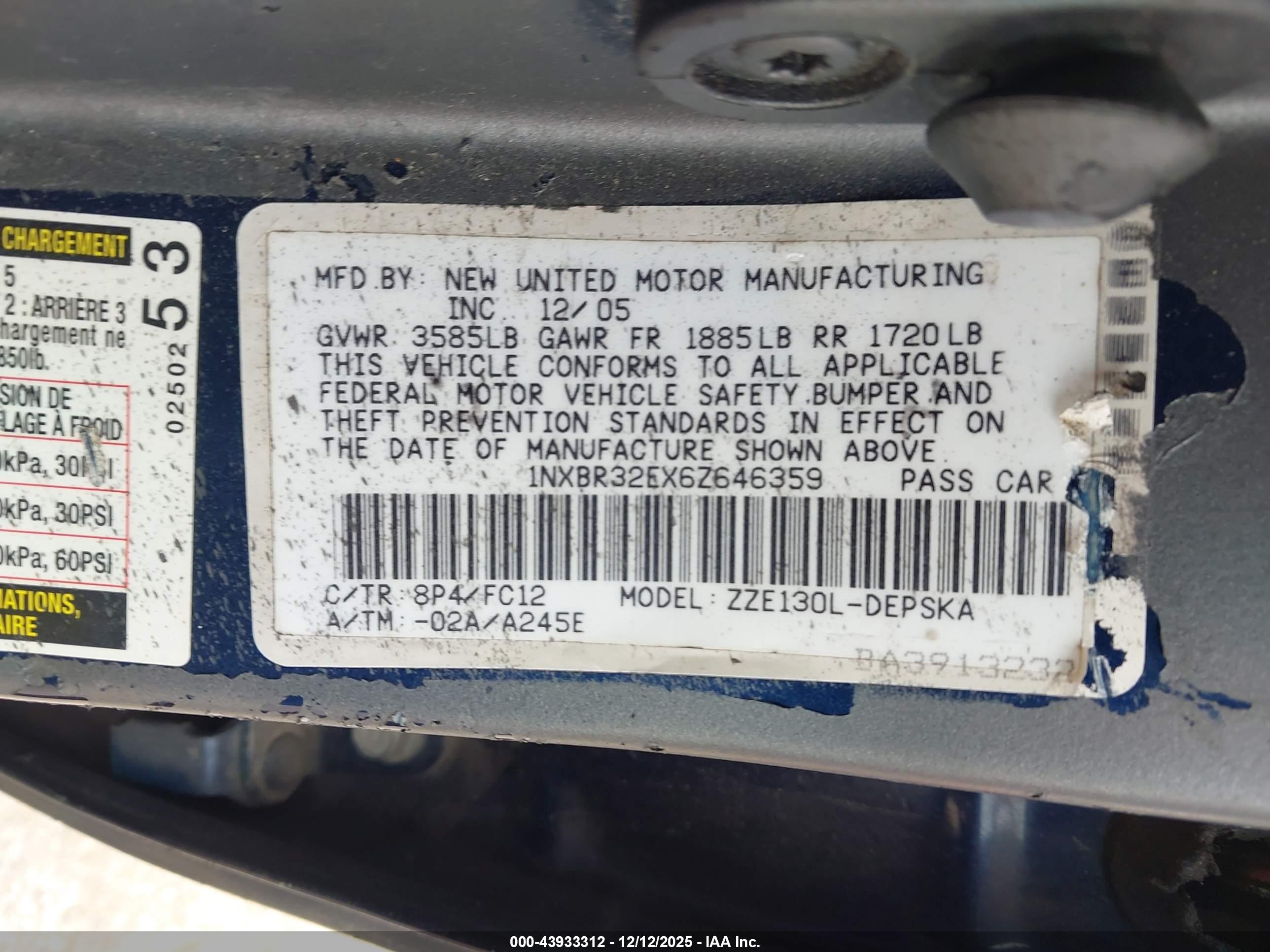 TOYOTA COROLLA image 9