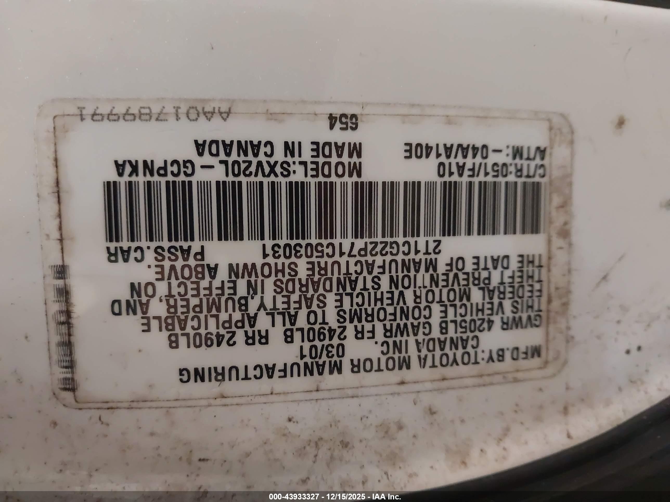 TOYOTA CAMRY image 9