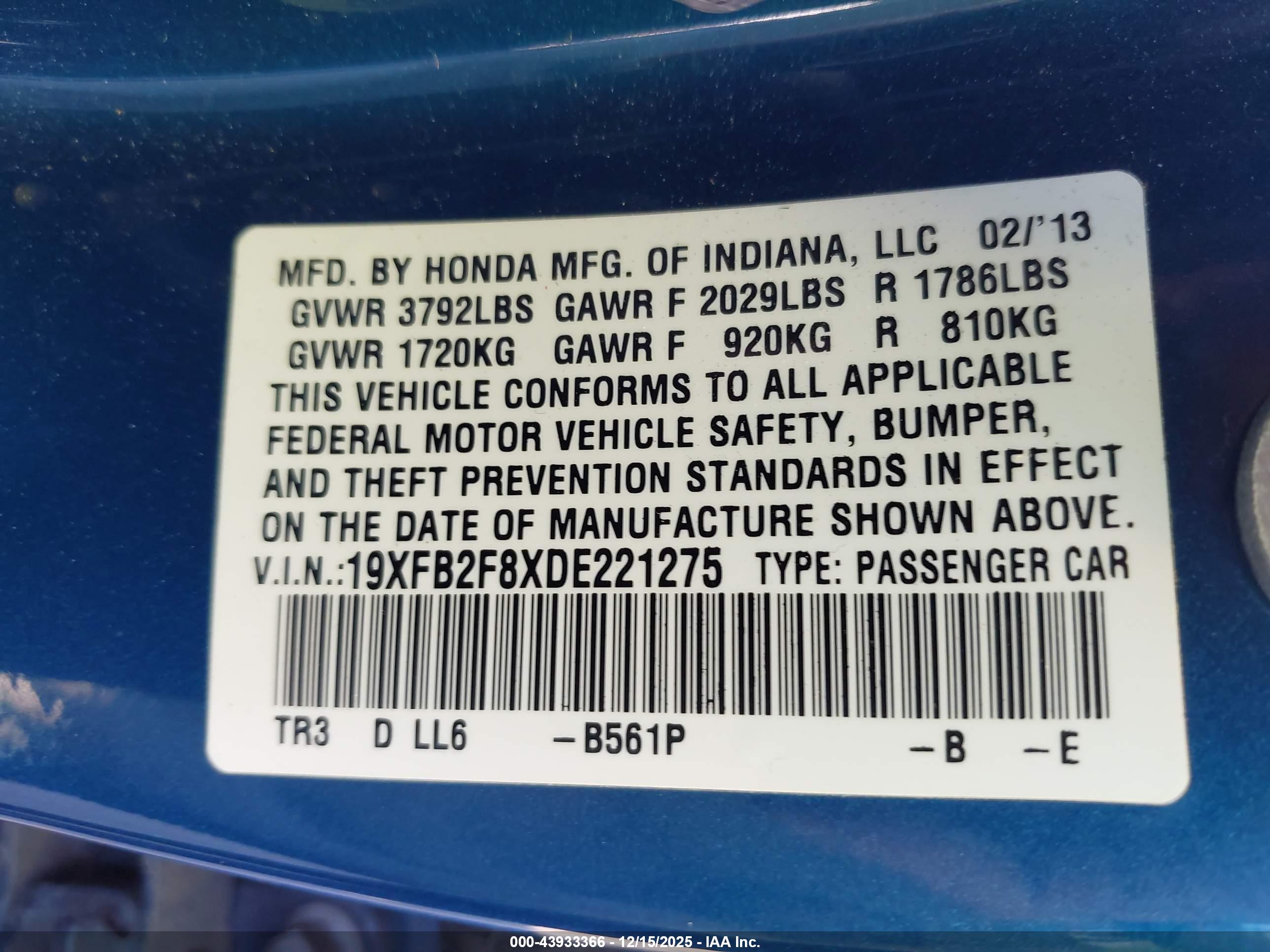 HONDA CIVIC image 9