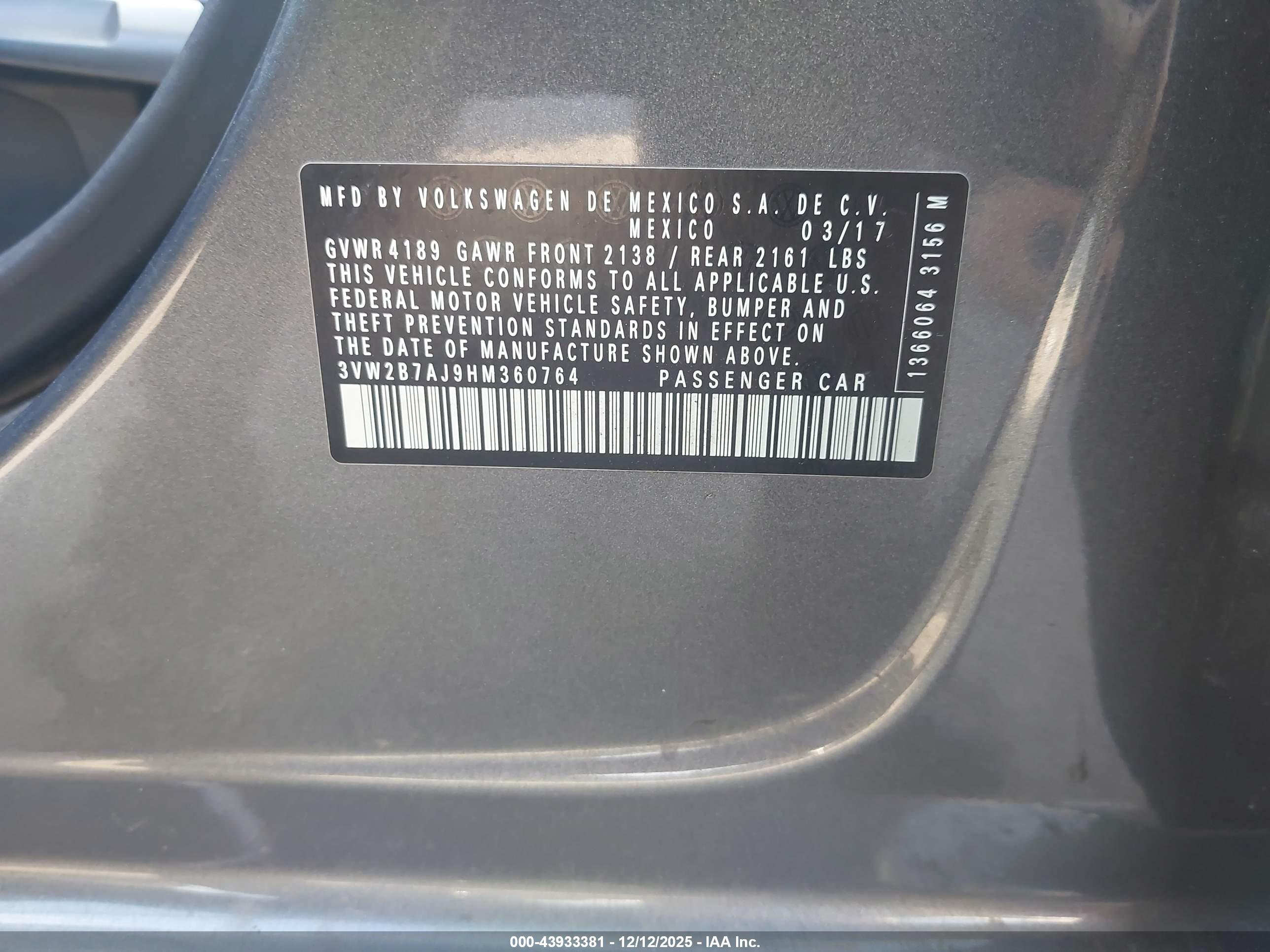 VOLKSWAGEN JETTA image 9
