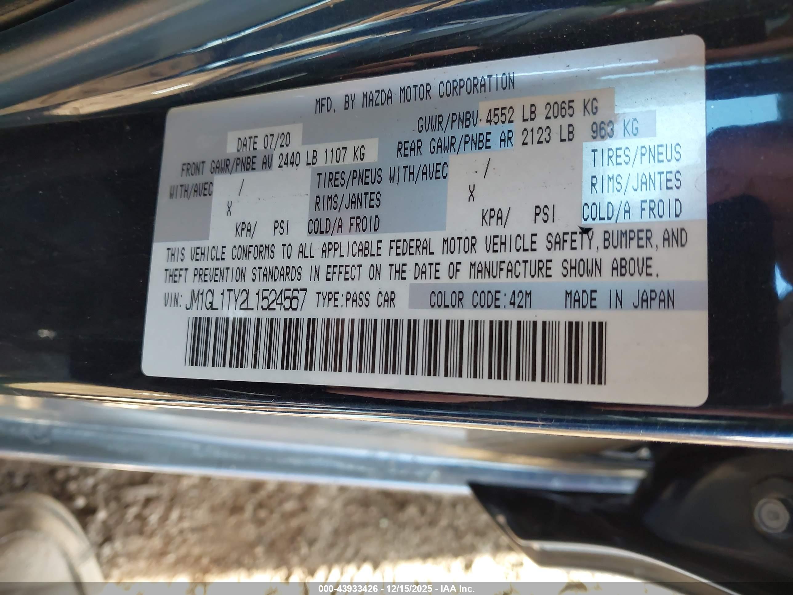 MAZDA MAZDA6 image 9