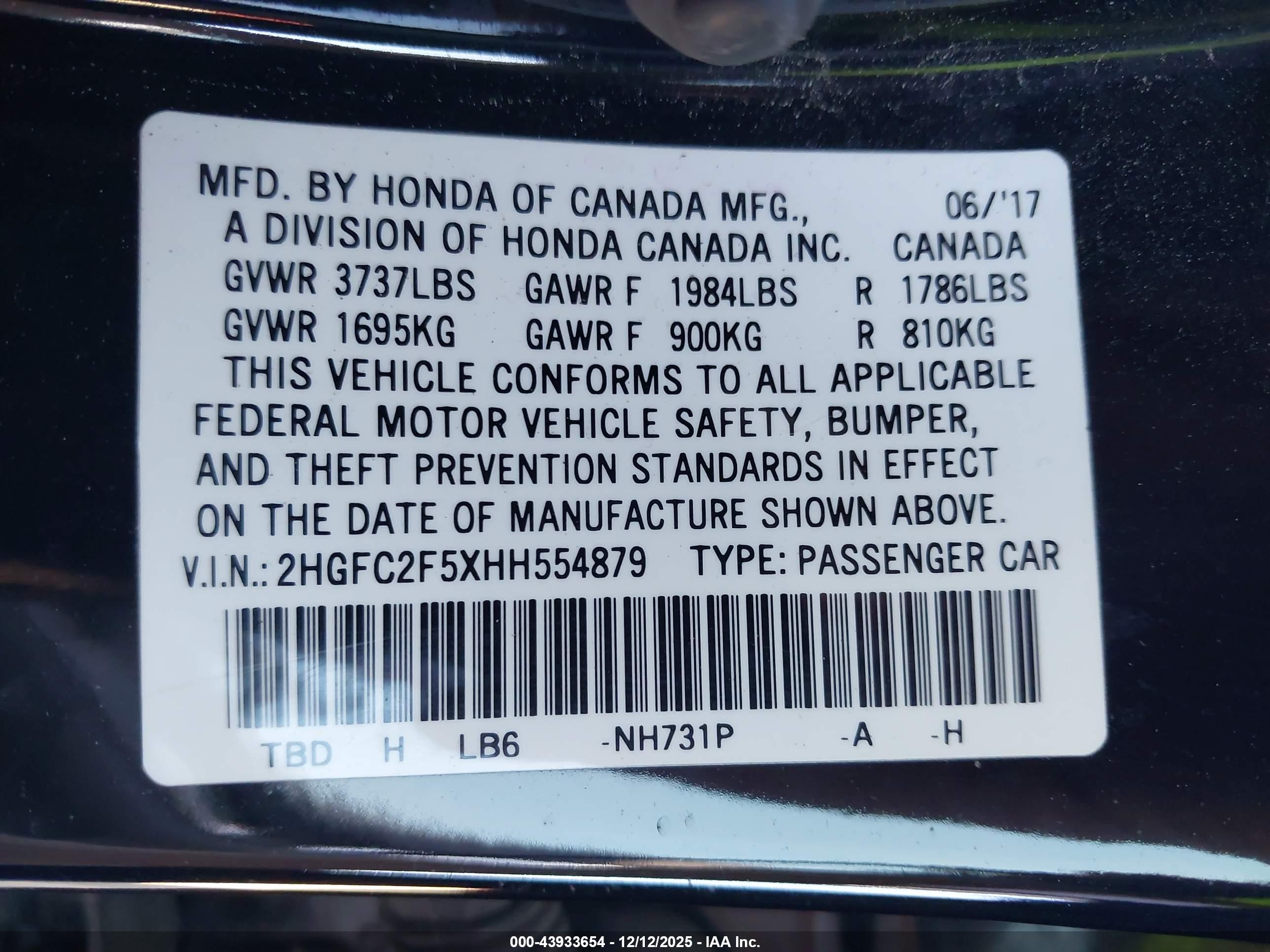 HONDA CIVIC image 9