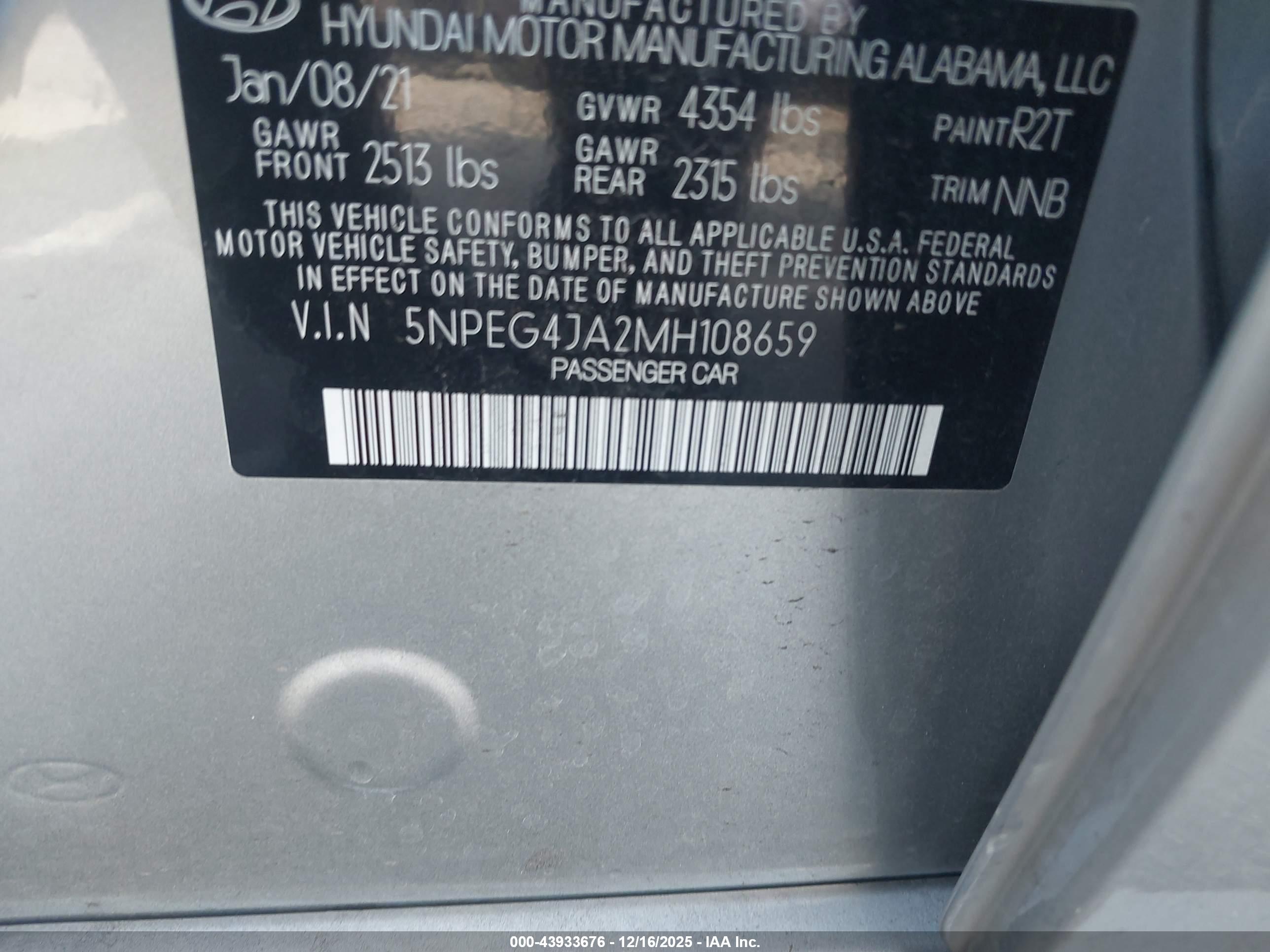 HYUNDAI SONATA image 9