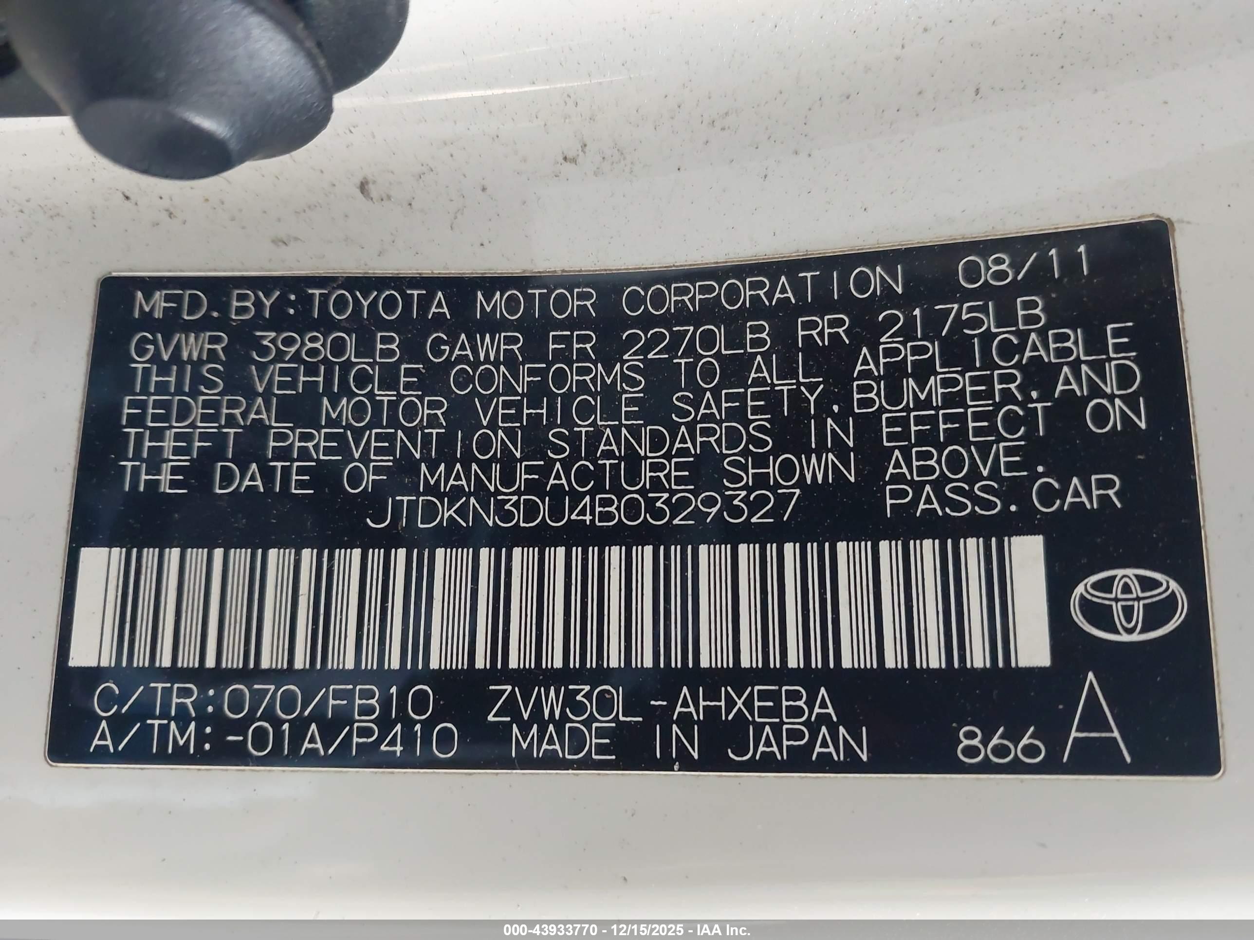 TOYOTA PRIUS image 9