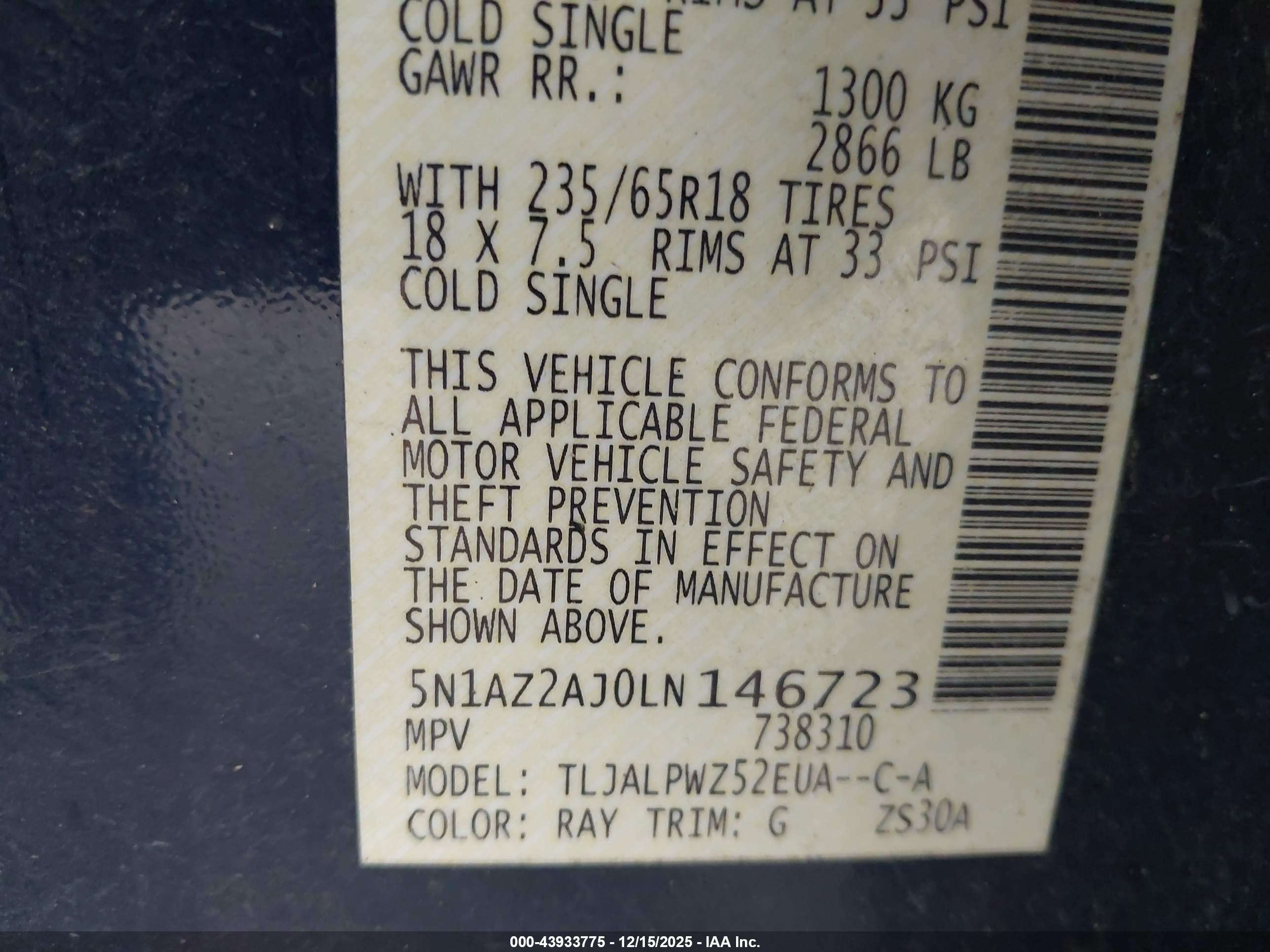 NISSAN MURANO image 9