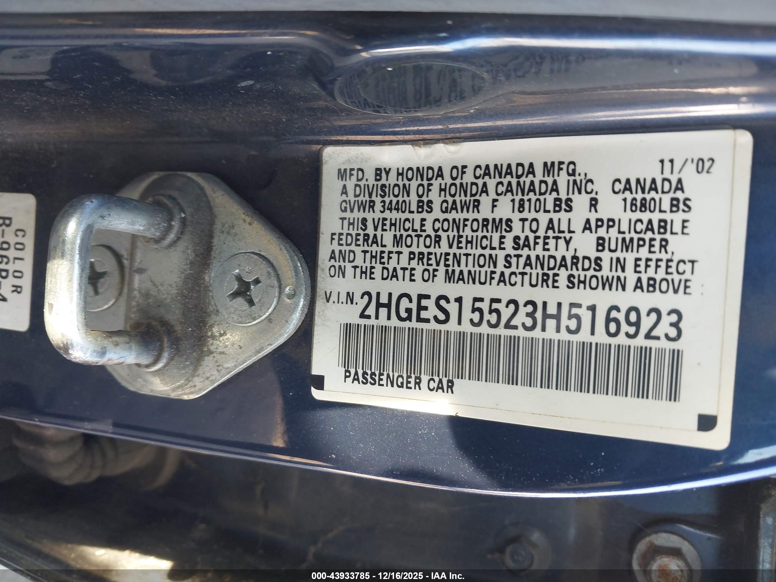 HONDA CIVIC image 9