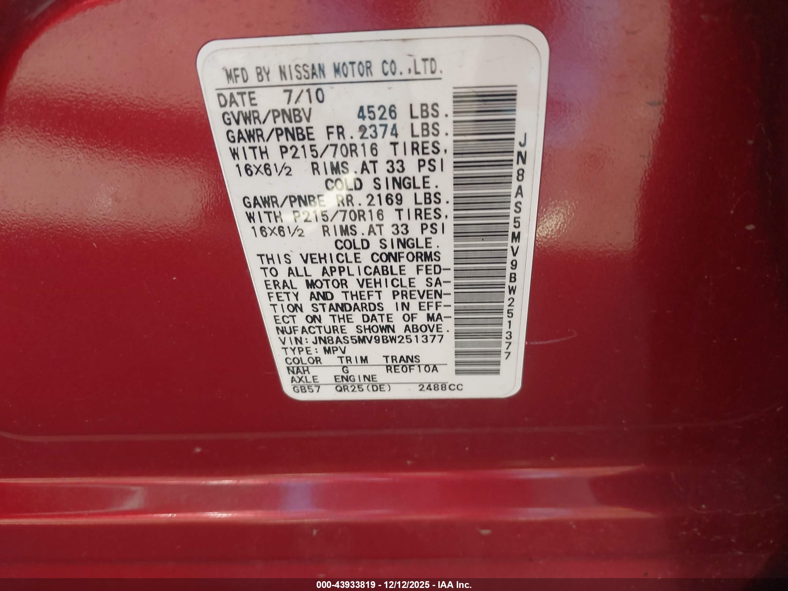 NISSAN ROGUE image 9