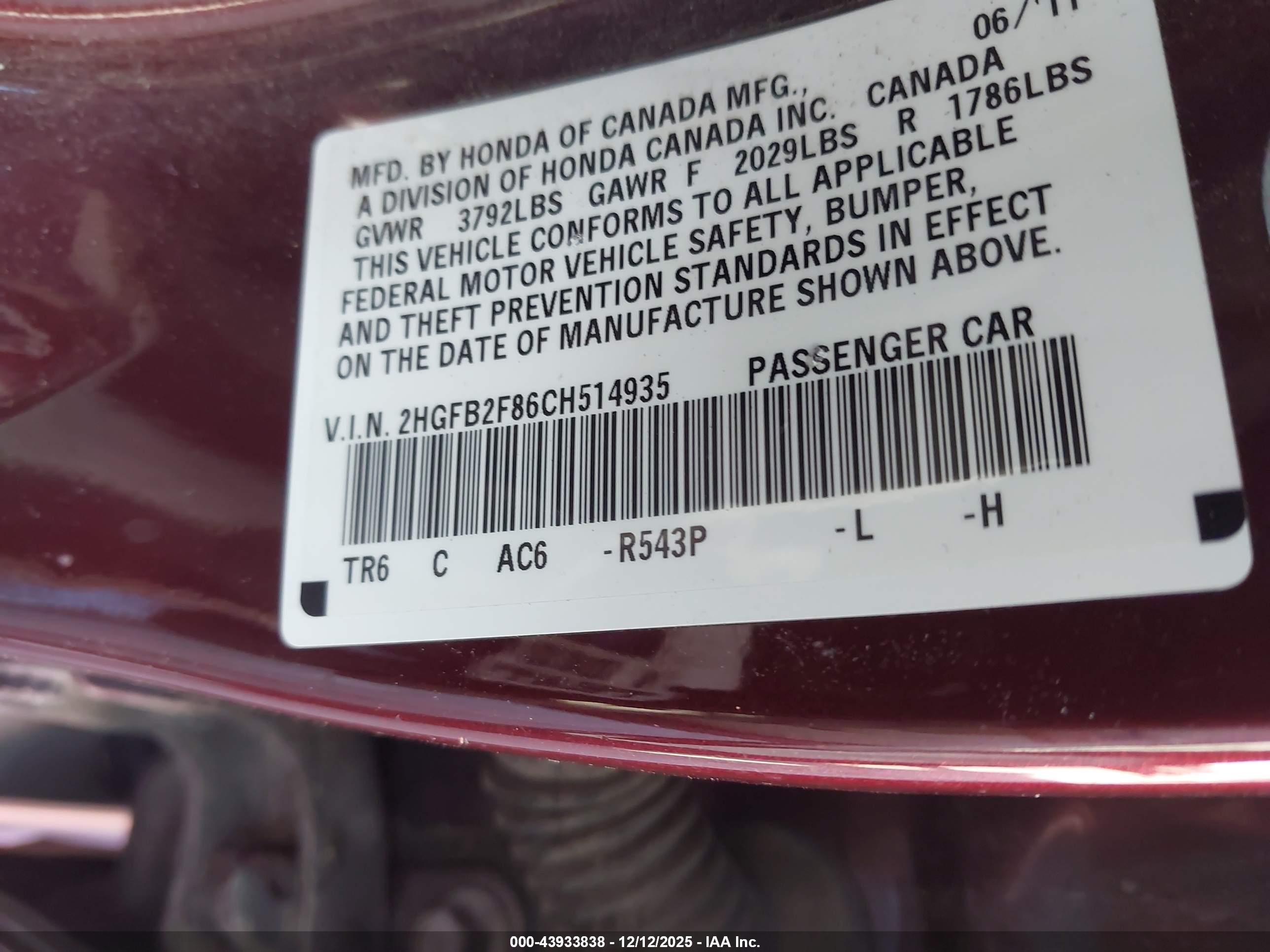 HONDA CIVIC image 9