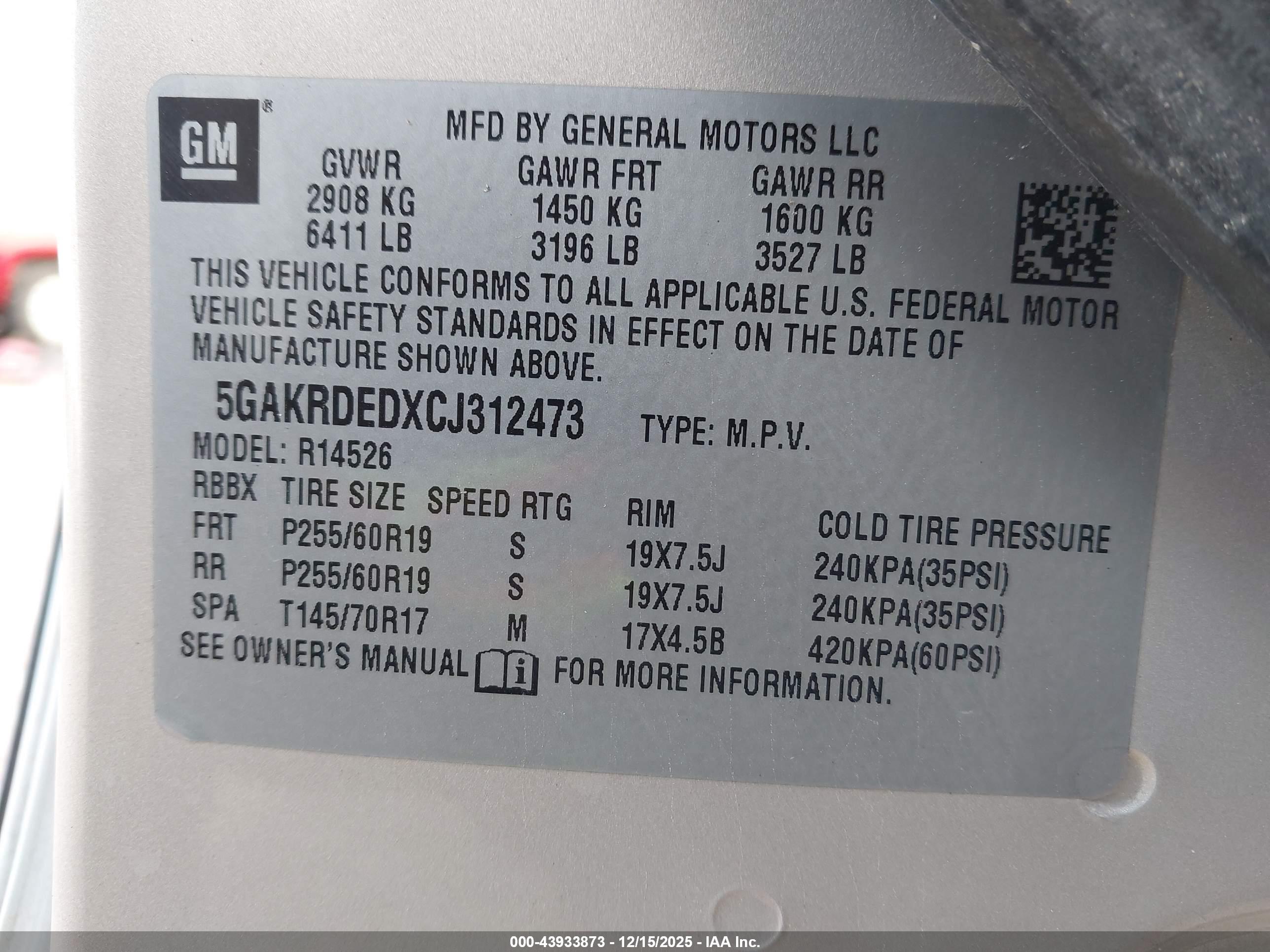 BUICK ENCLAVE image 9