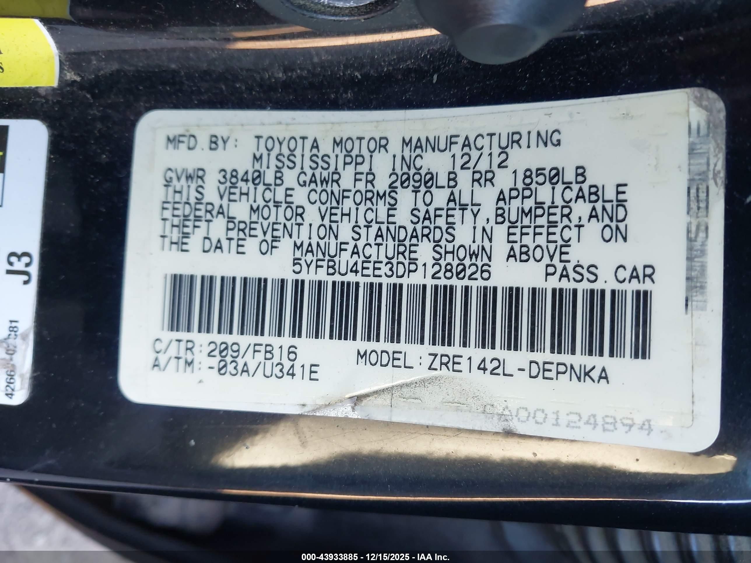 TOYOTA COROLLA image 9