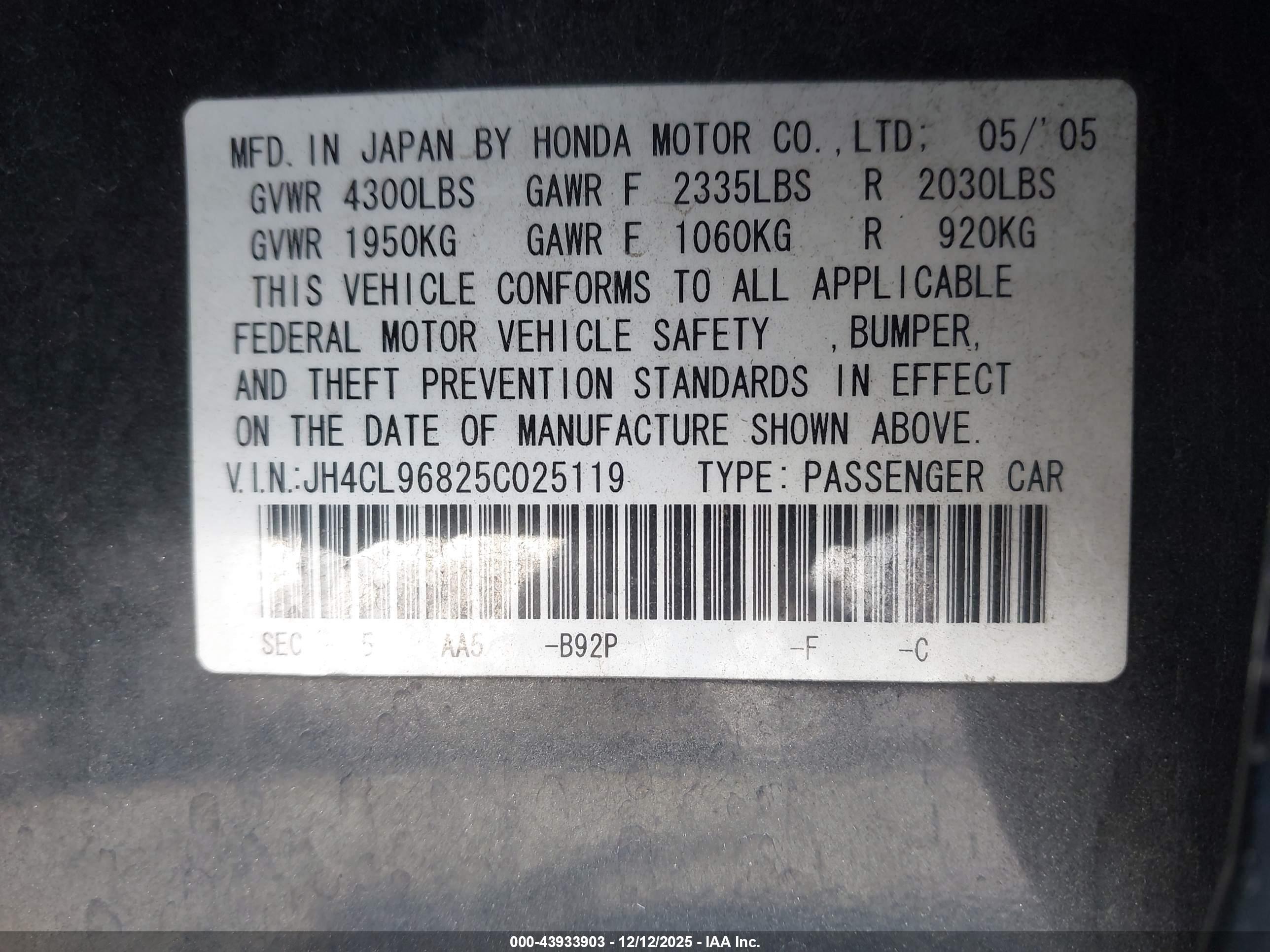 ACURA TSX image 9