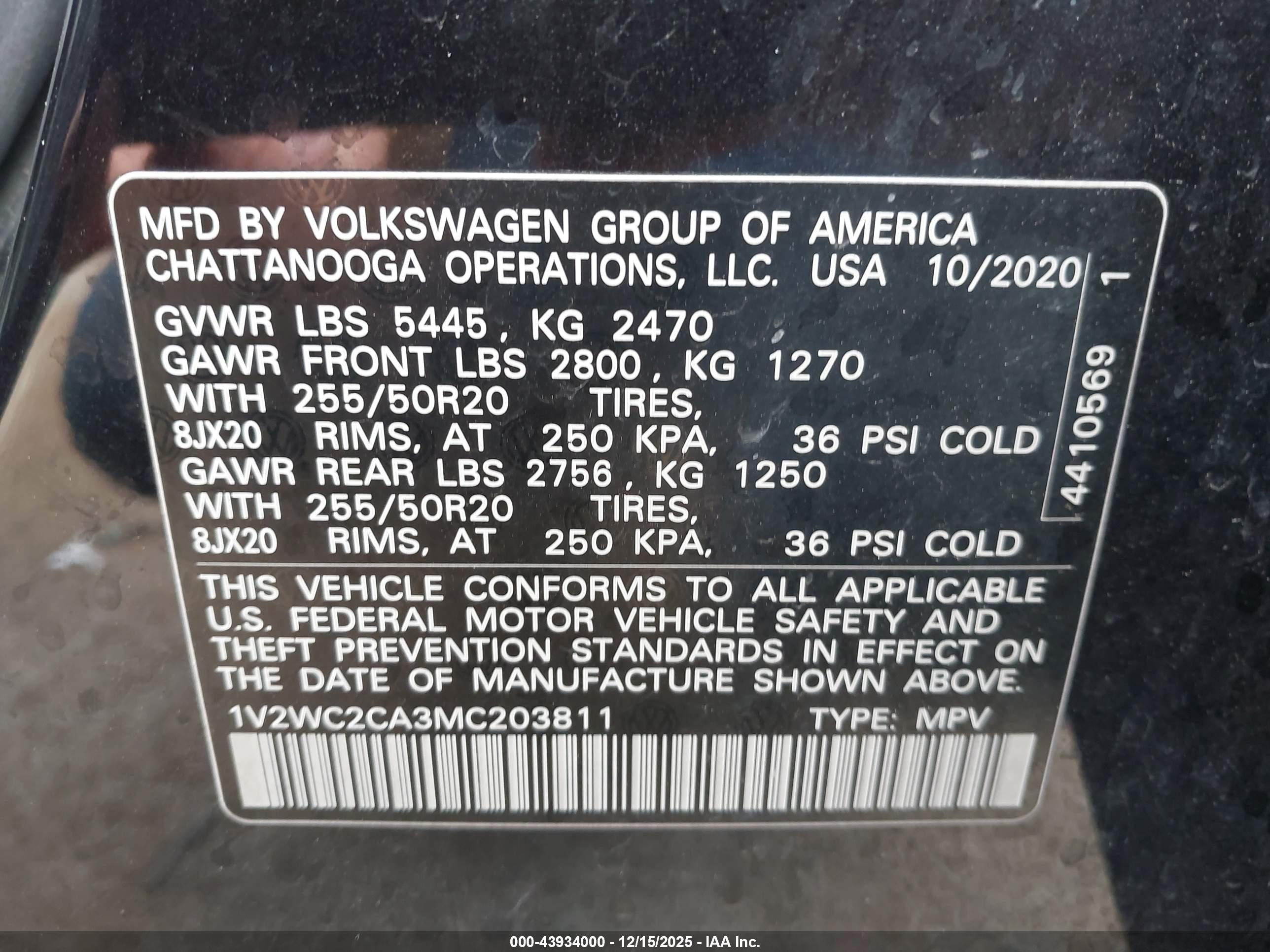 VOLKSWAGEN ATLAS image 9