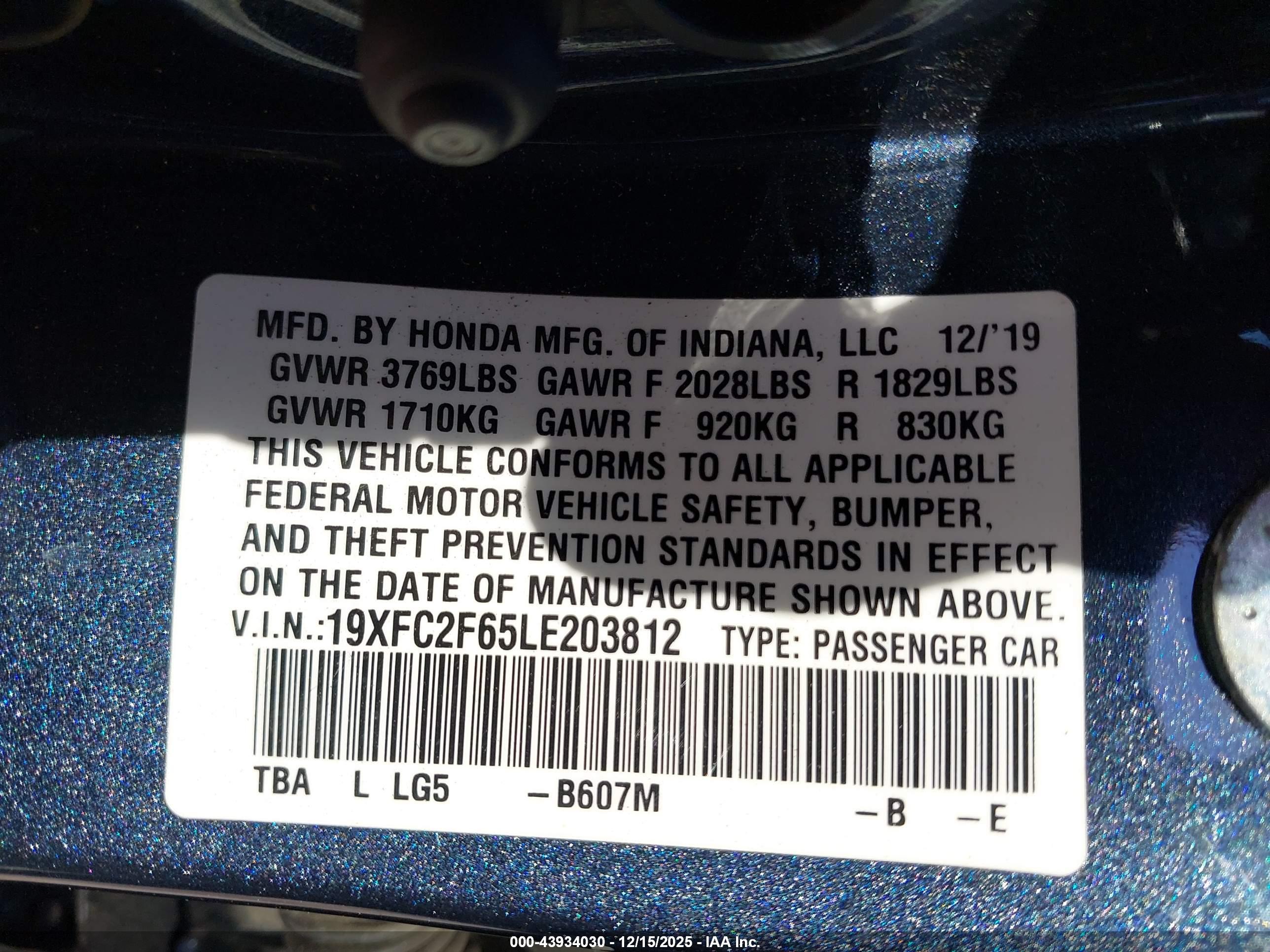 HONDA CIVIC image 9