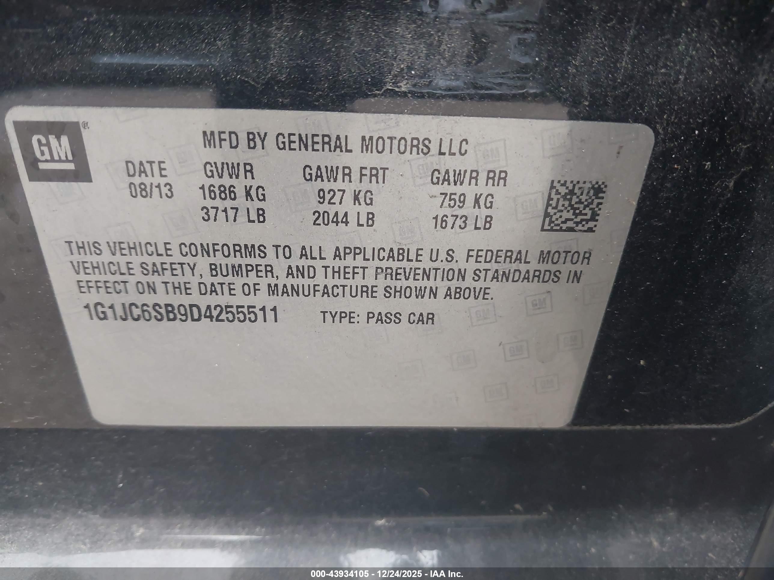 CHEVROLET SONIC image 9