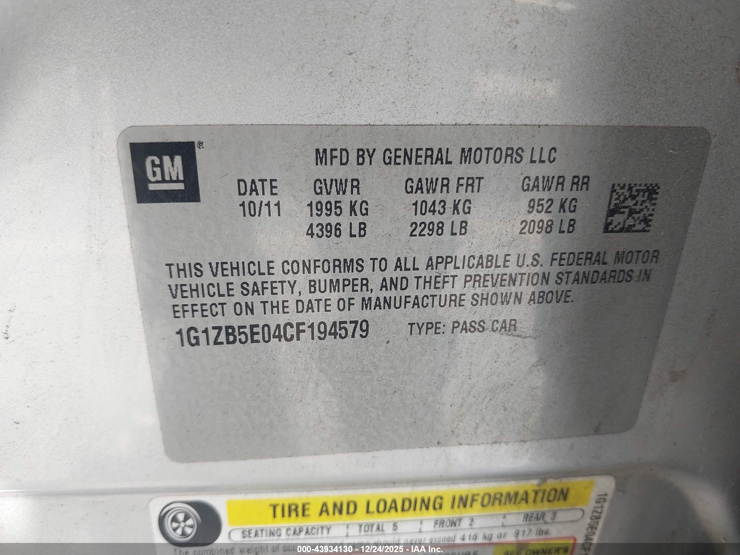 CHEVROLET MALIBU image 9