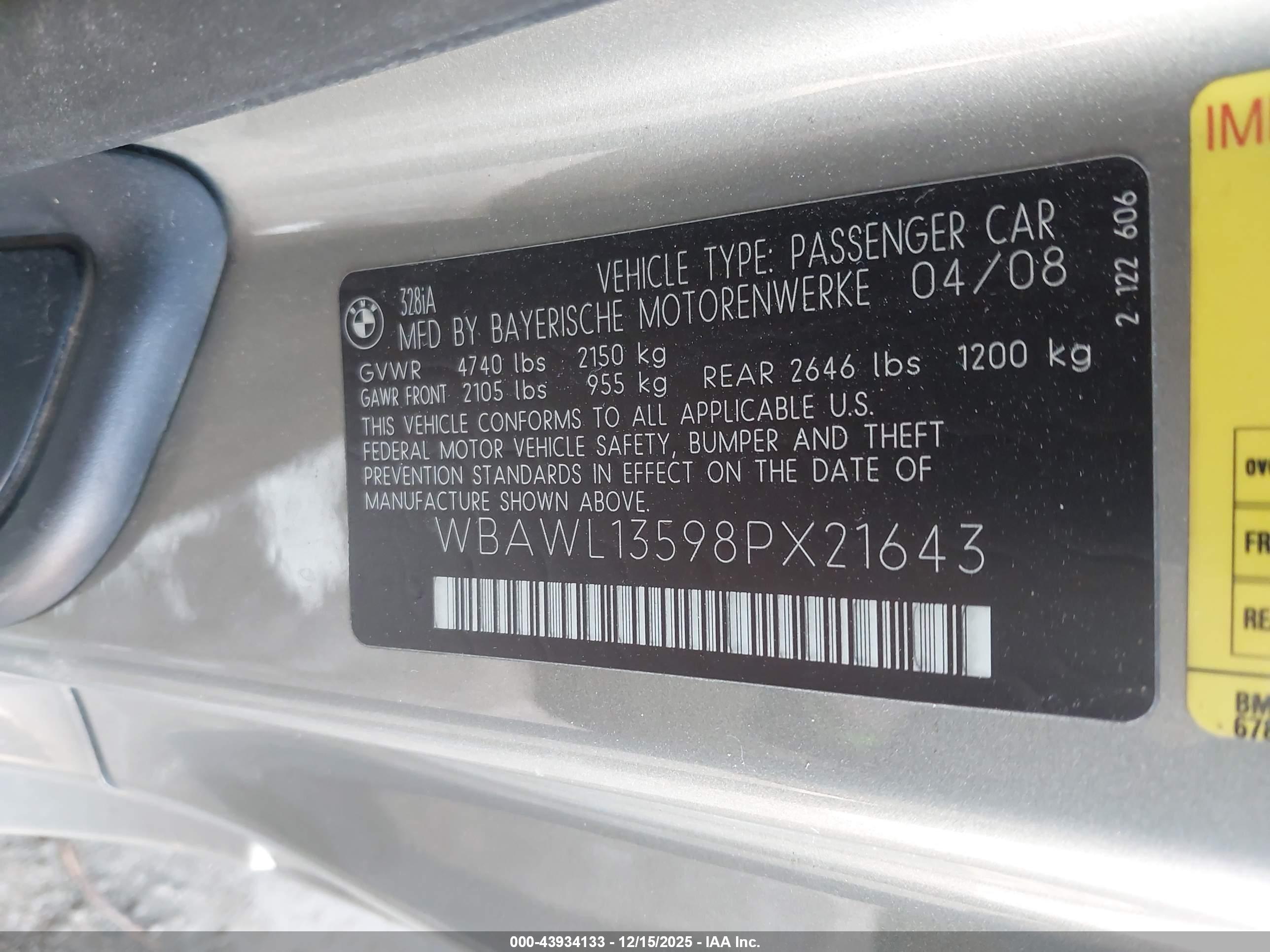 BMW 328I image 9