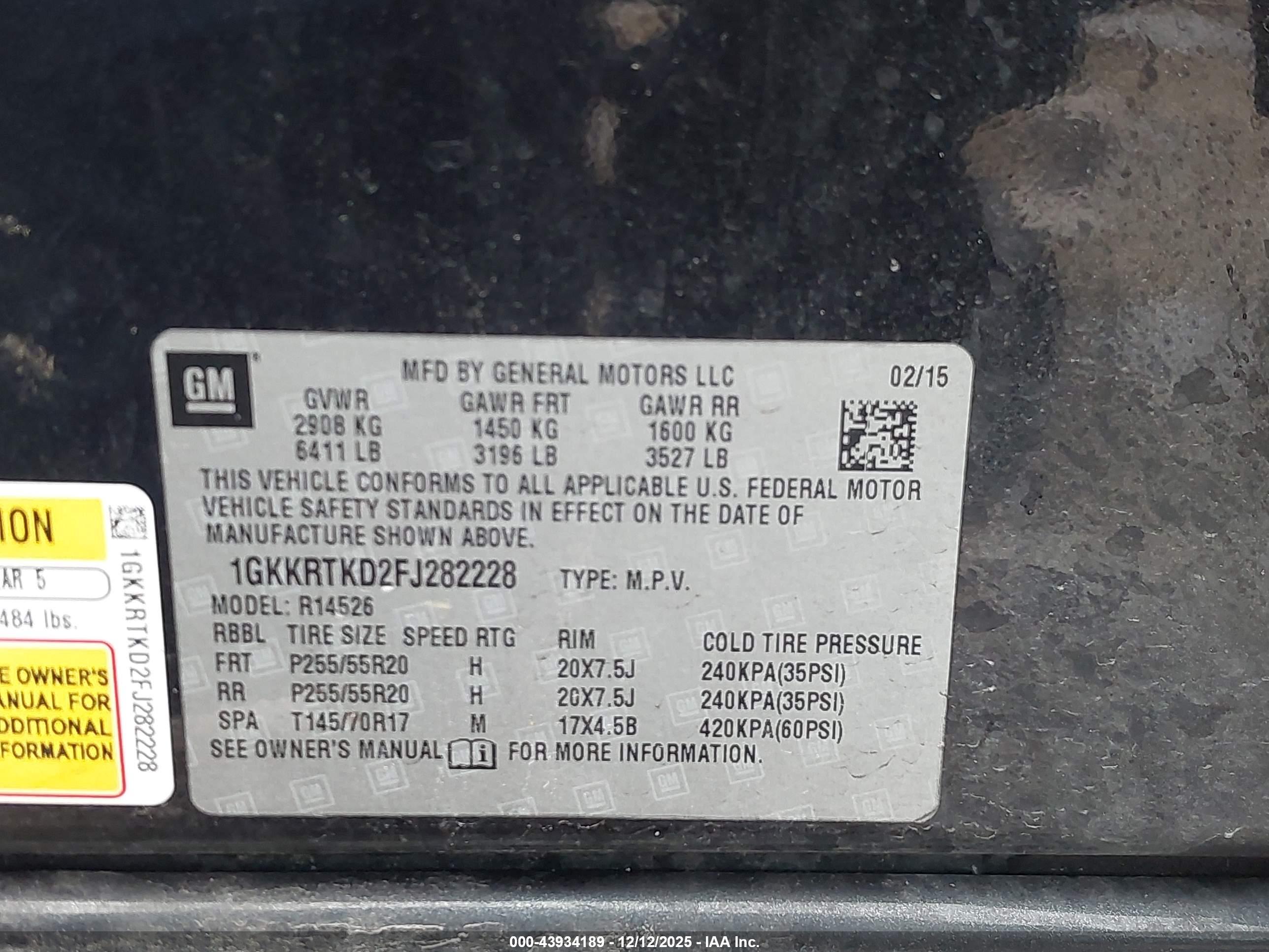 GMC ACADIA image 9