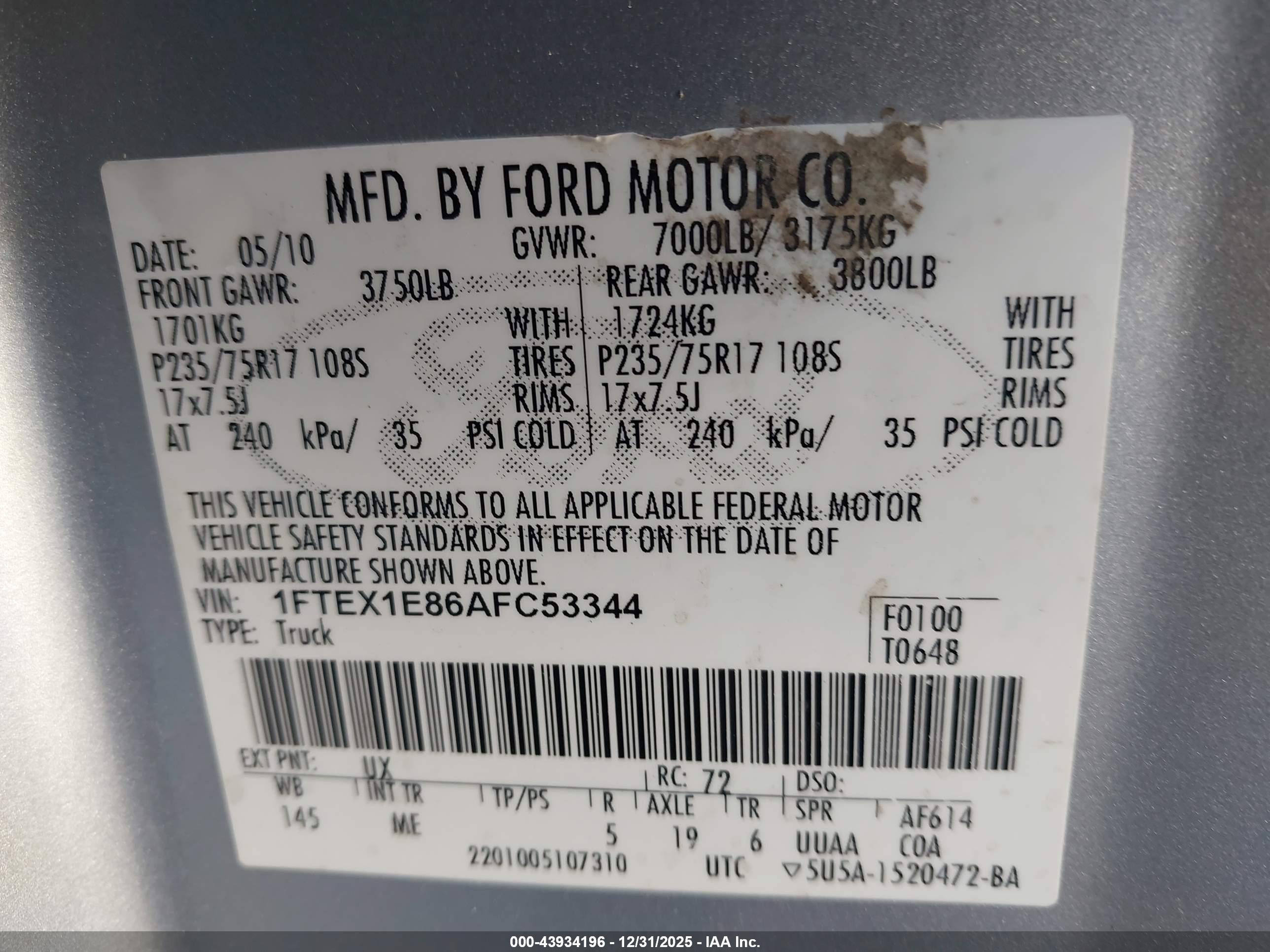 FORD F-150 image 9