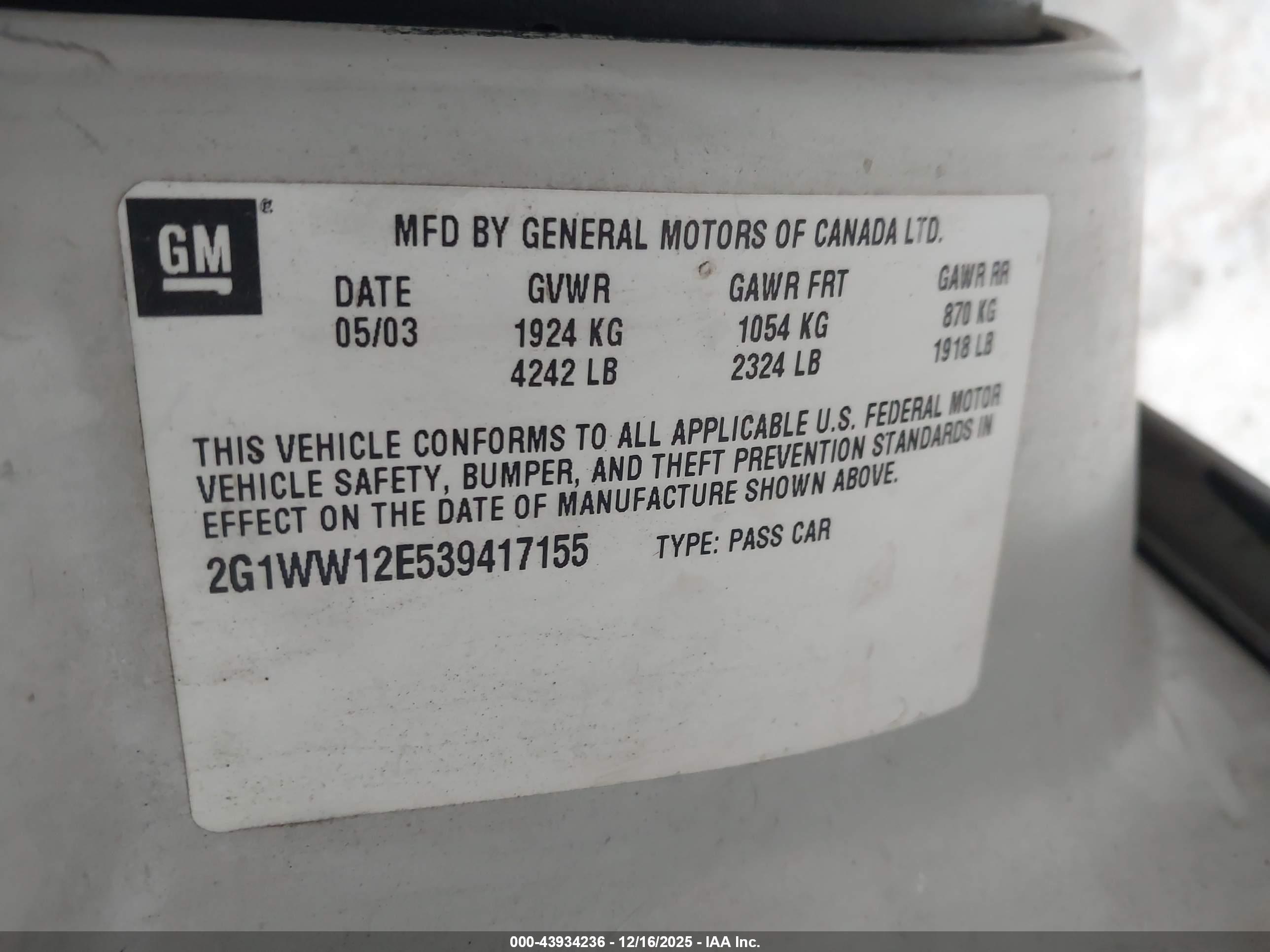 CHEVROLET MONTE image 9