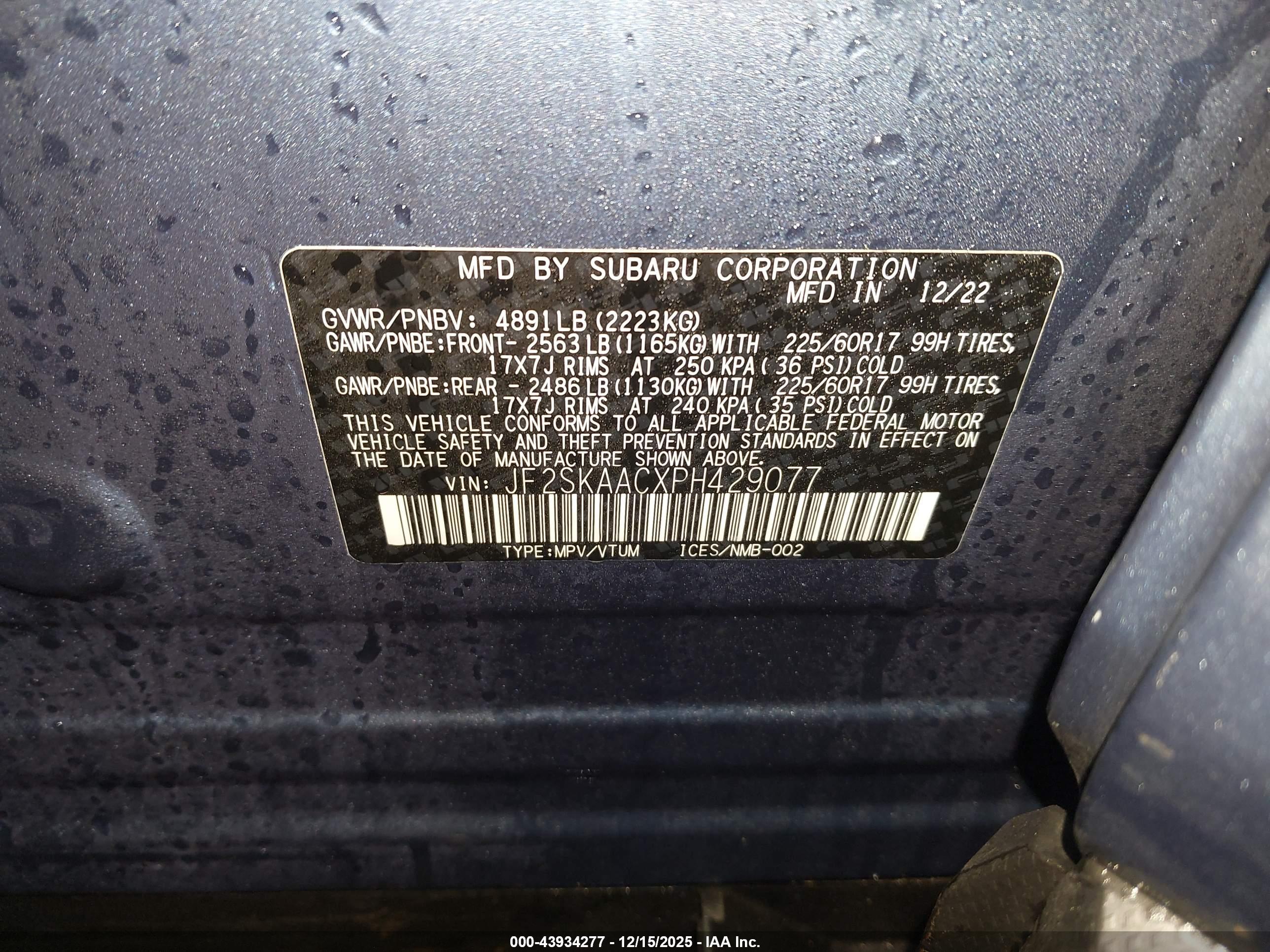 SUBARU FORESTER image 9