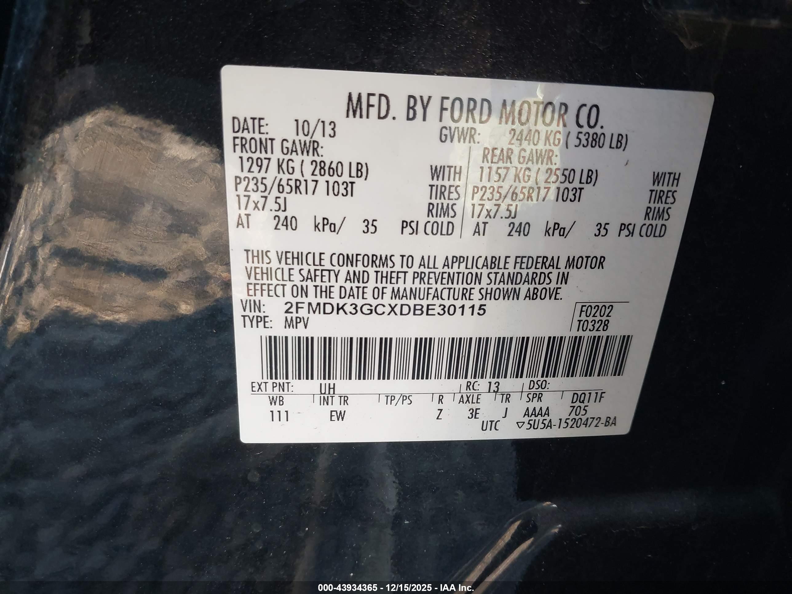 FORD EDGE image 9
