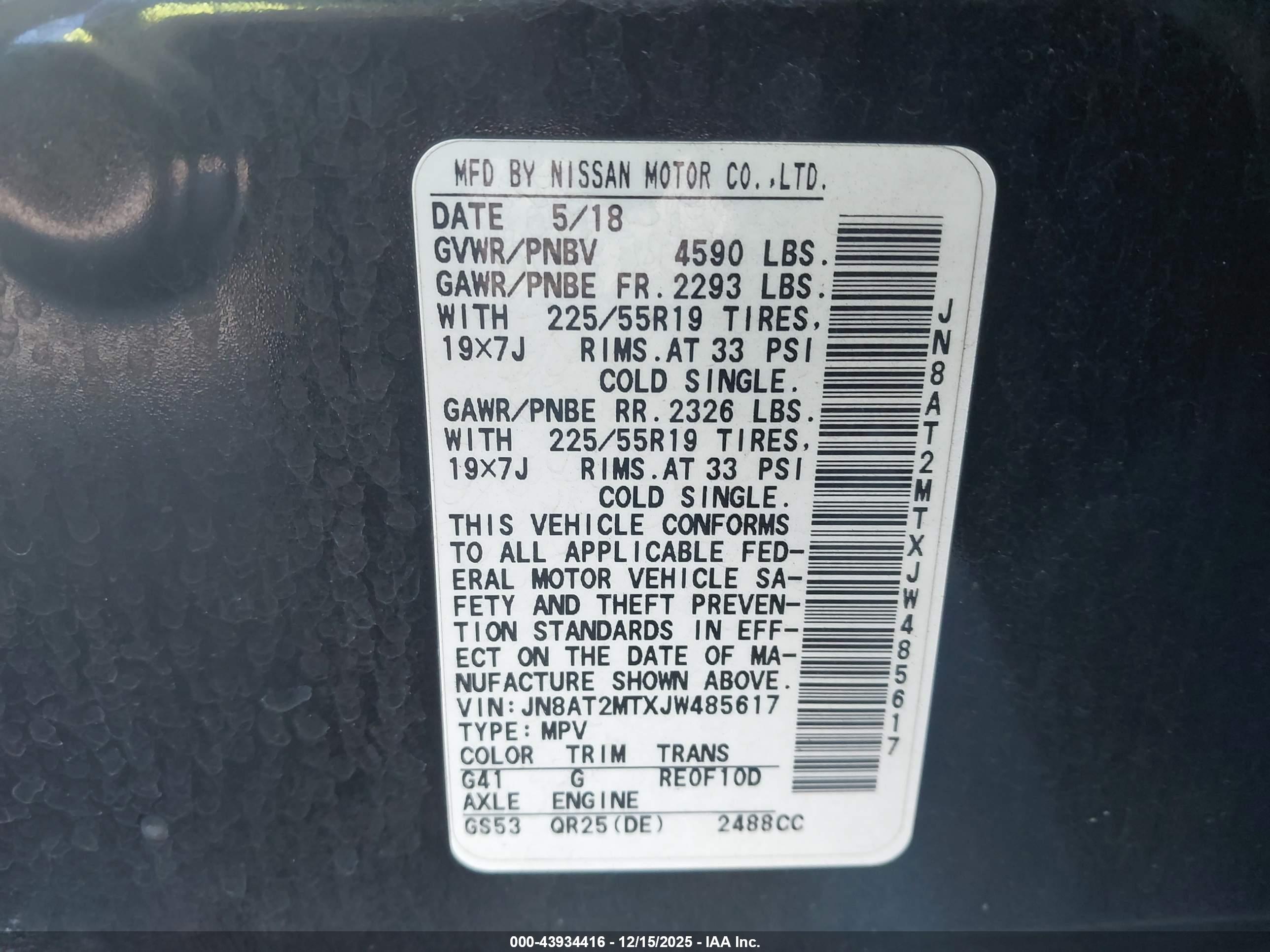 NISSAN ROGUE image 9