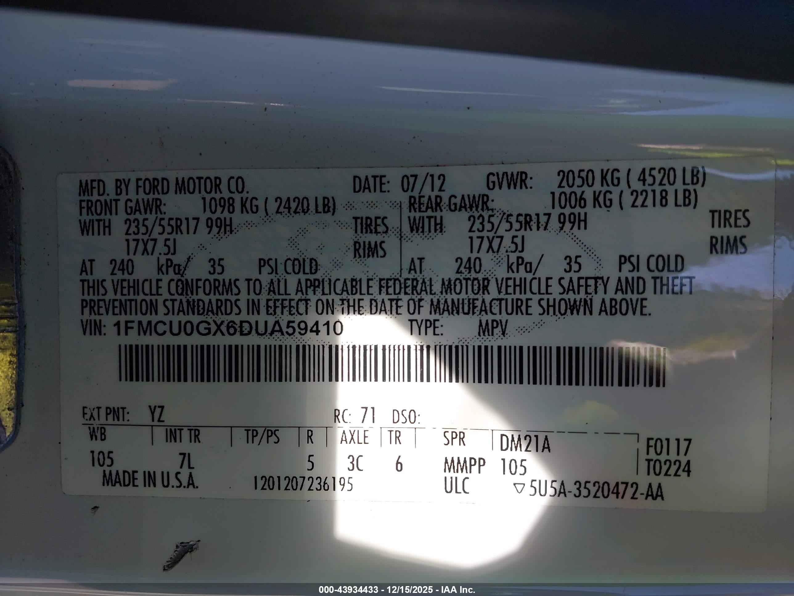 FORD ESCAPE image 9