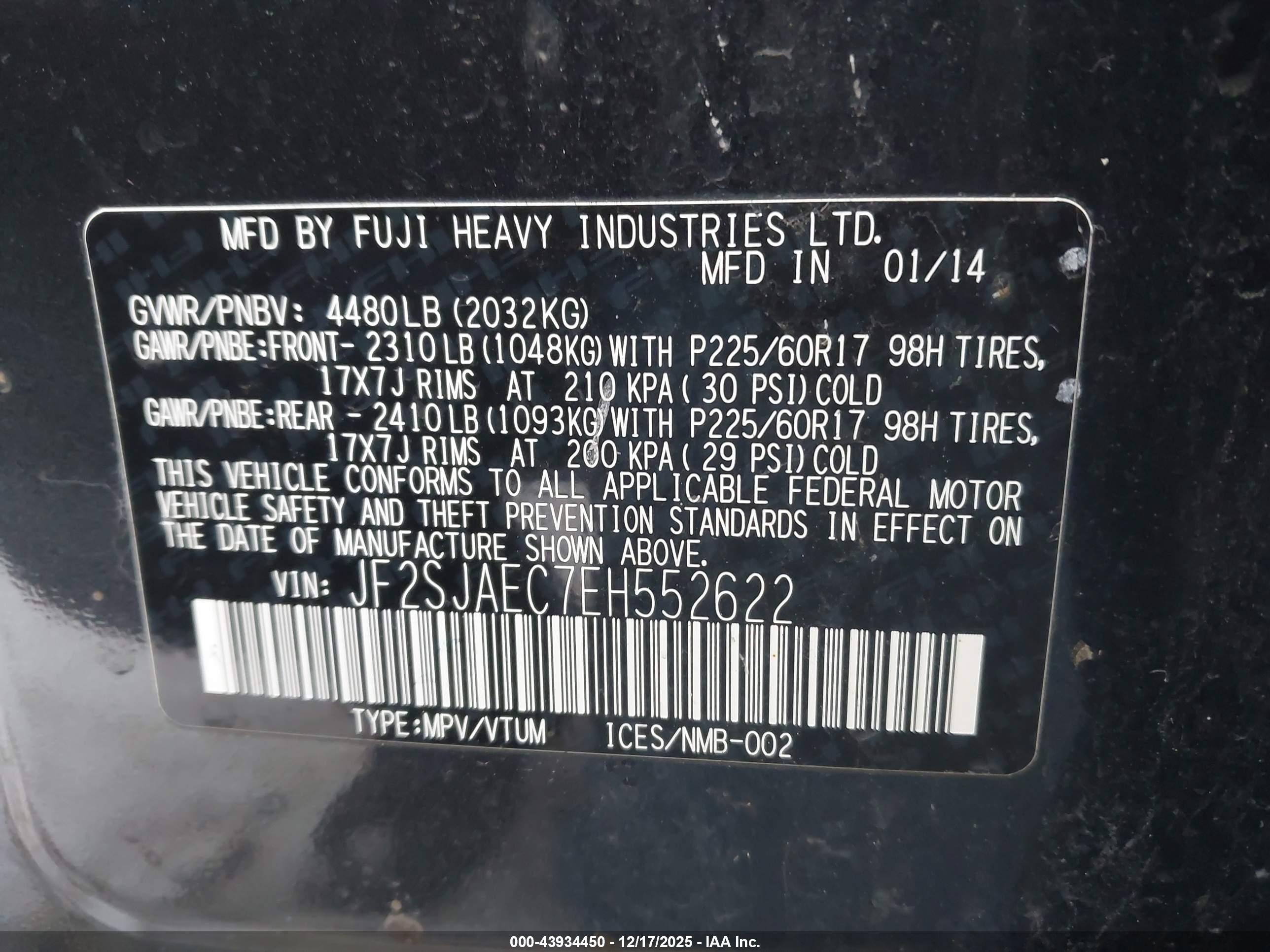 SUBARU FORESTER image 9