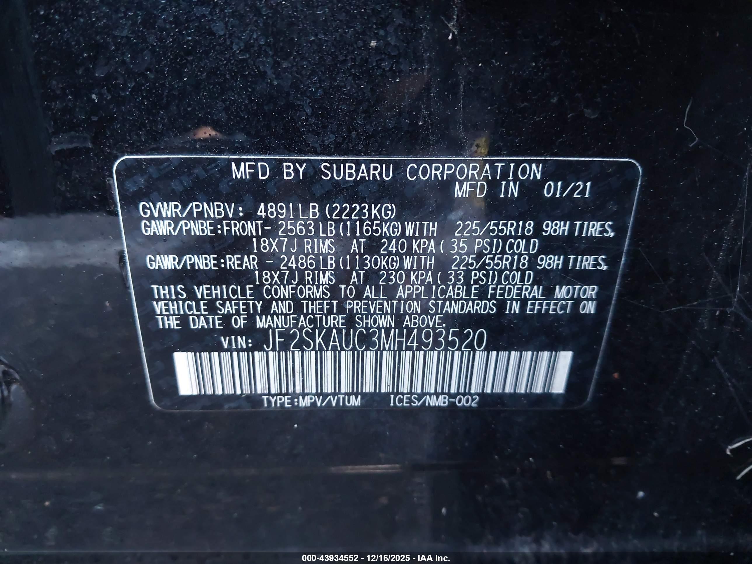SUBARU FORESTER image 9
