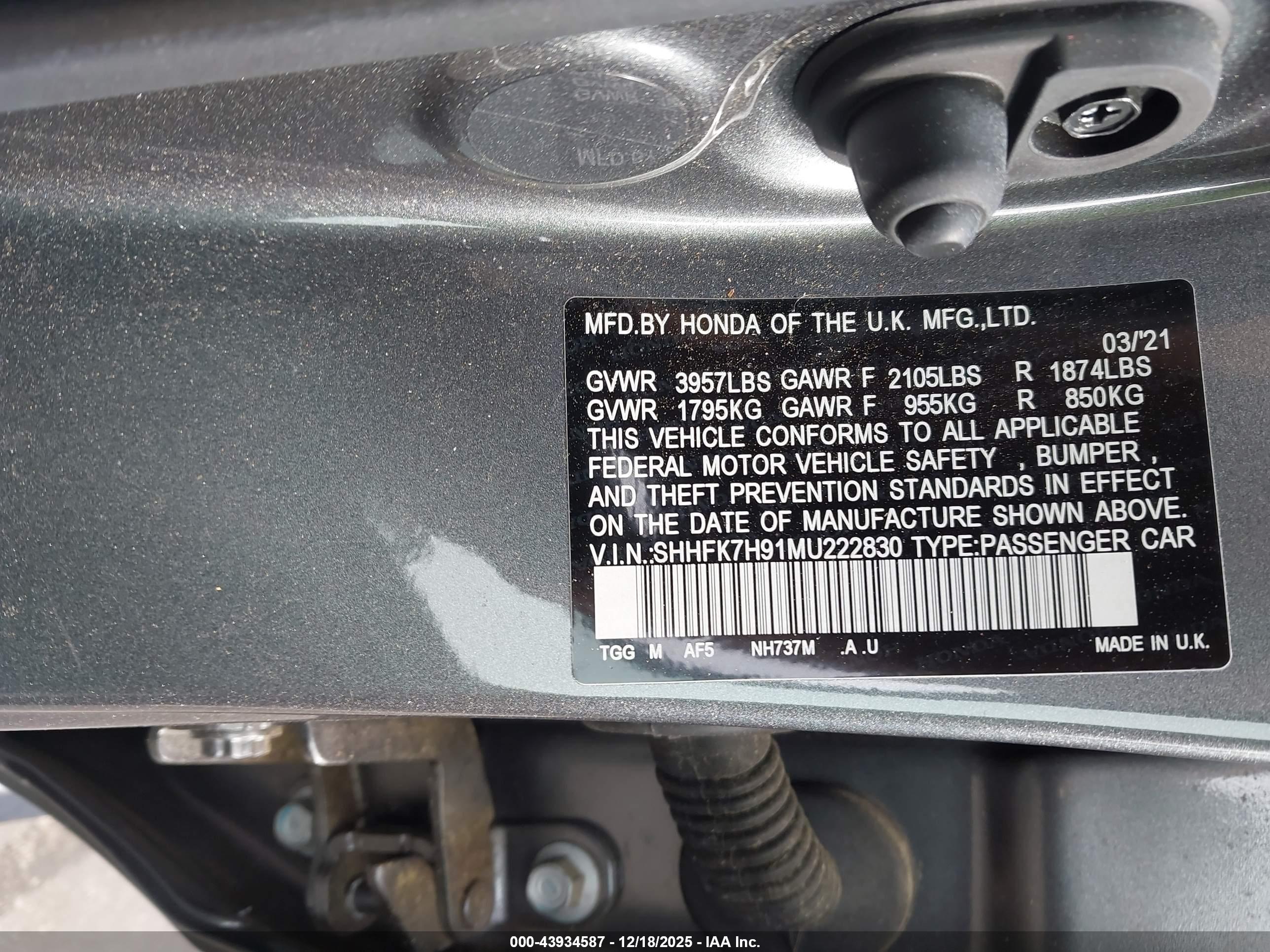 HONDA CIVIC image 9