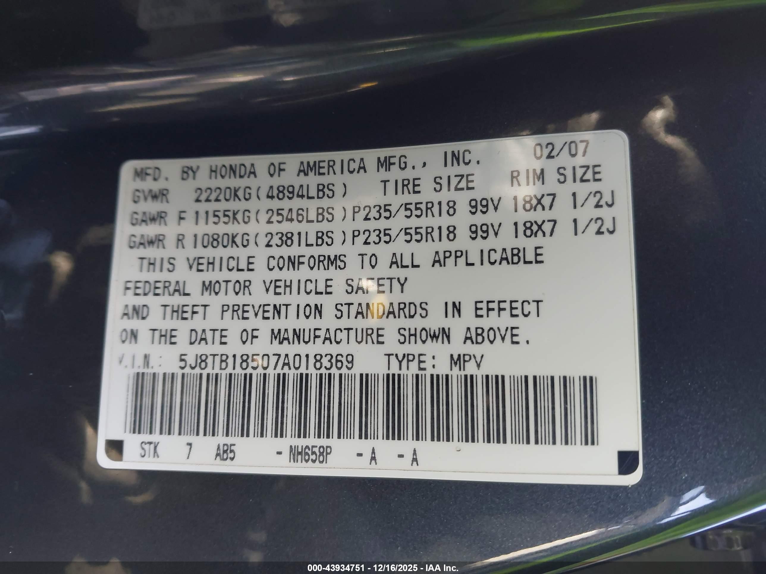 ACURA RDX image 9