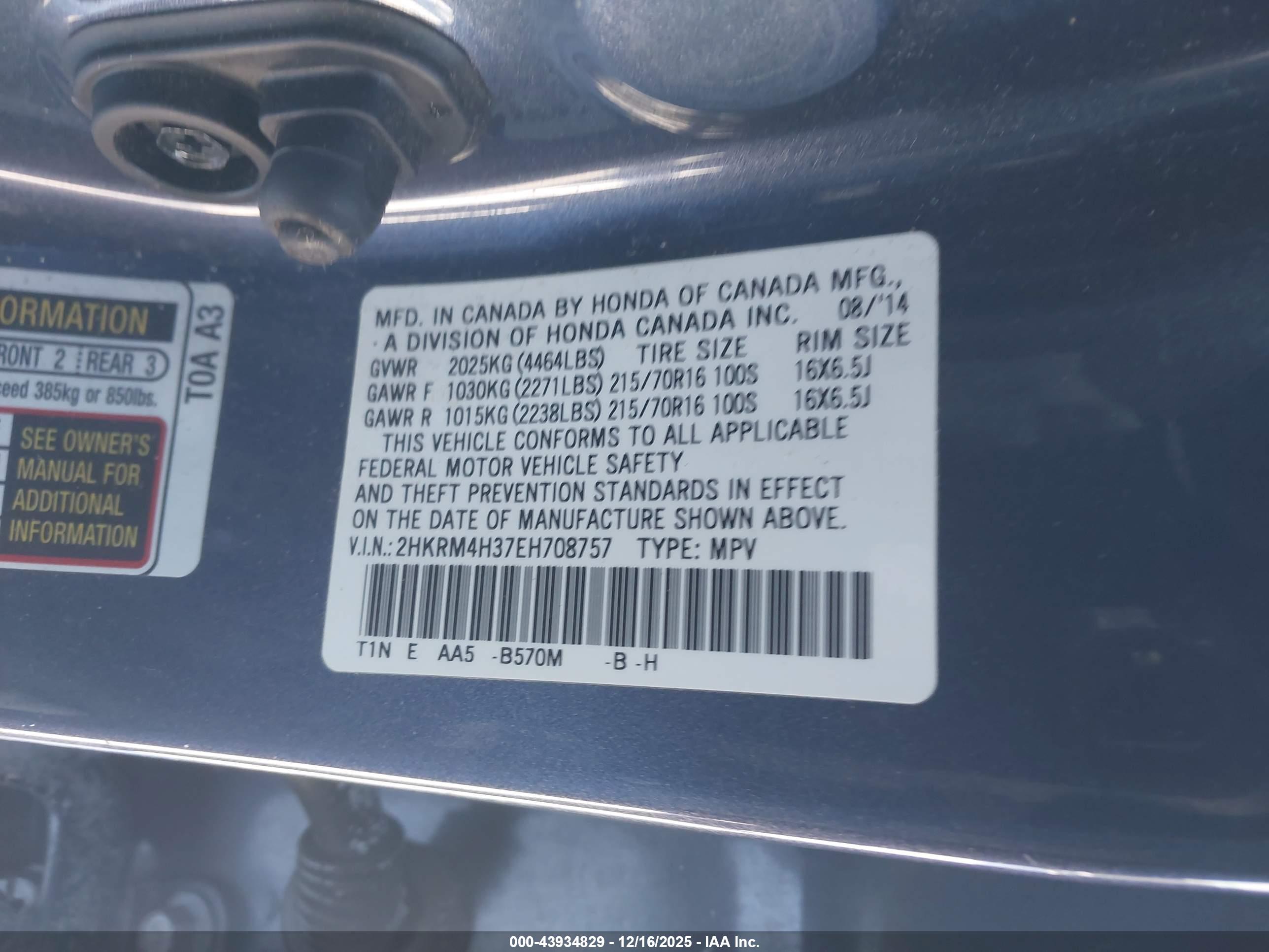HONDA CR-V image 9