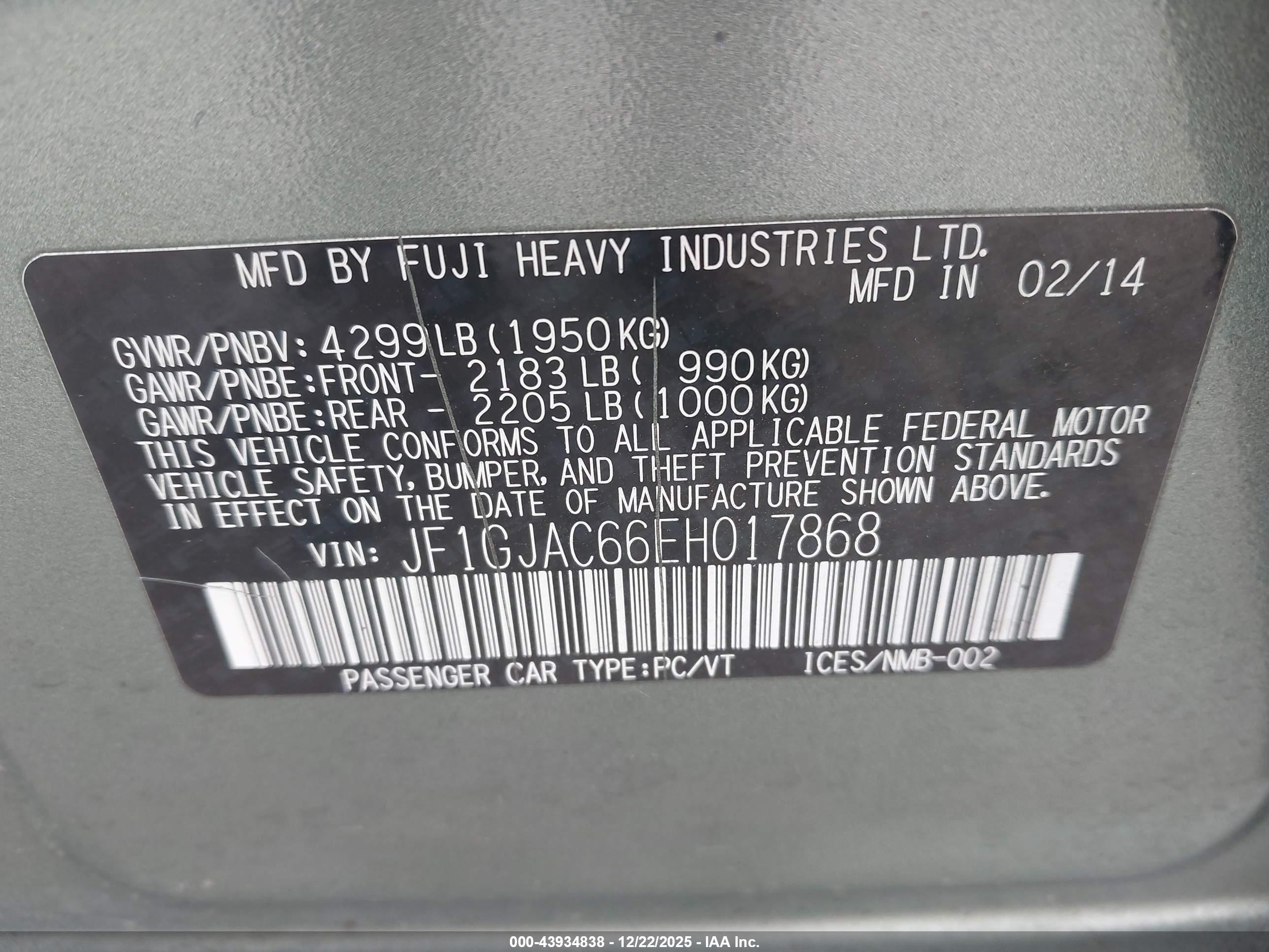SUBARU IMPREZA image 9