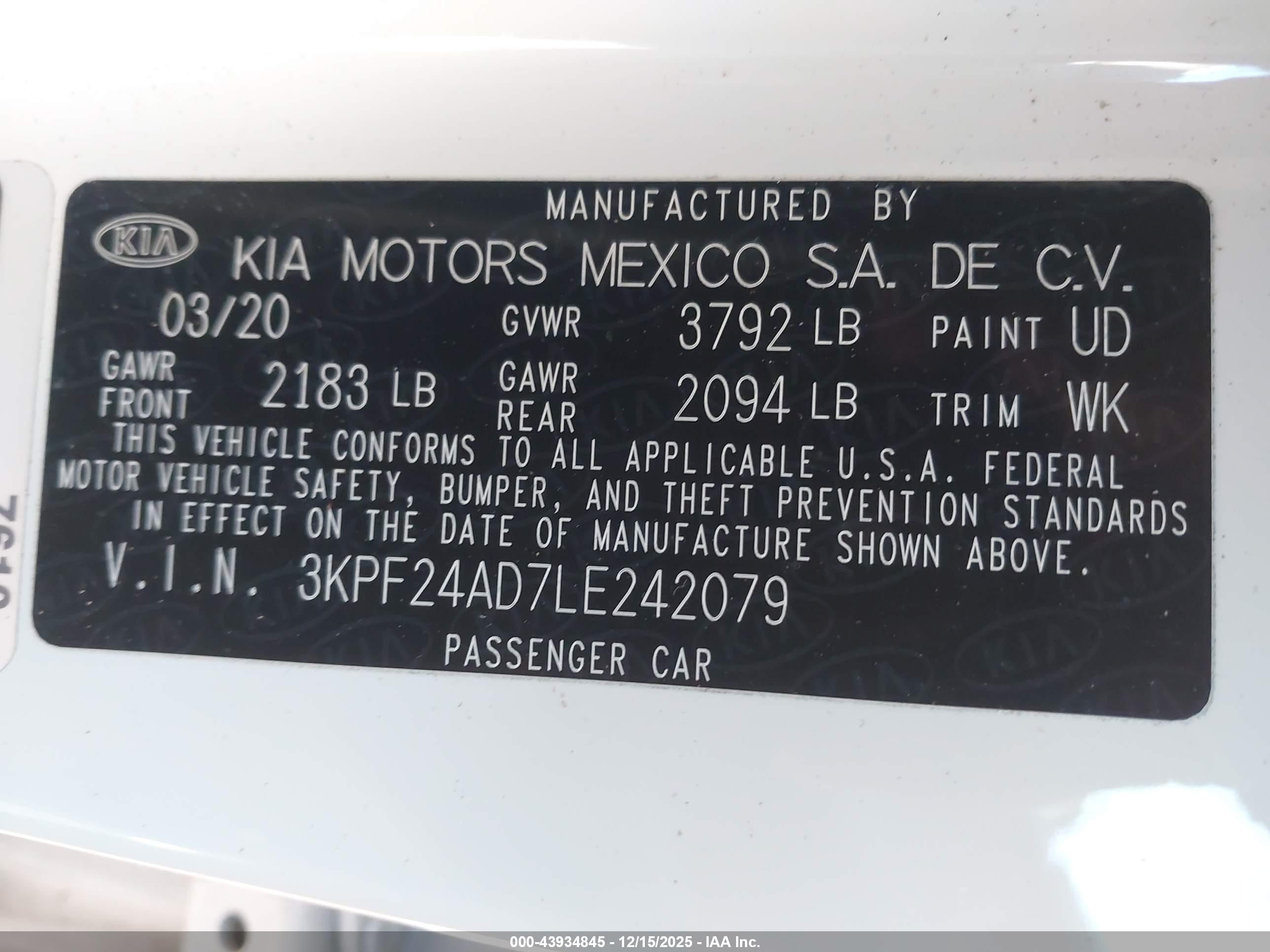 KIA FORTE image 9