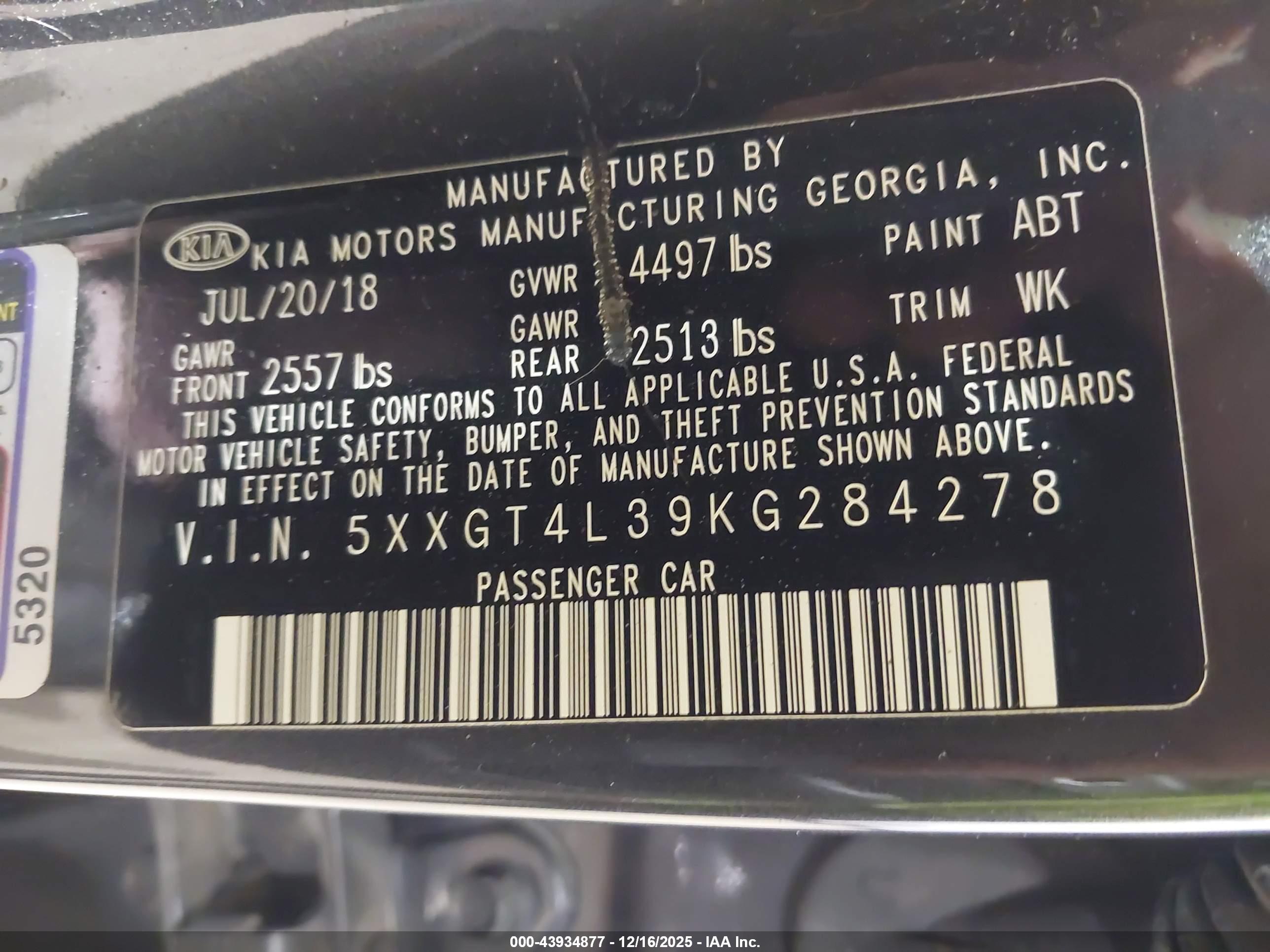 KIA OPTIMA image 9